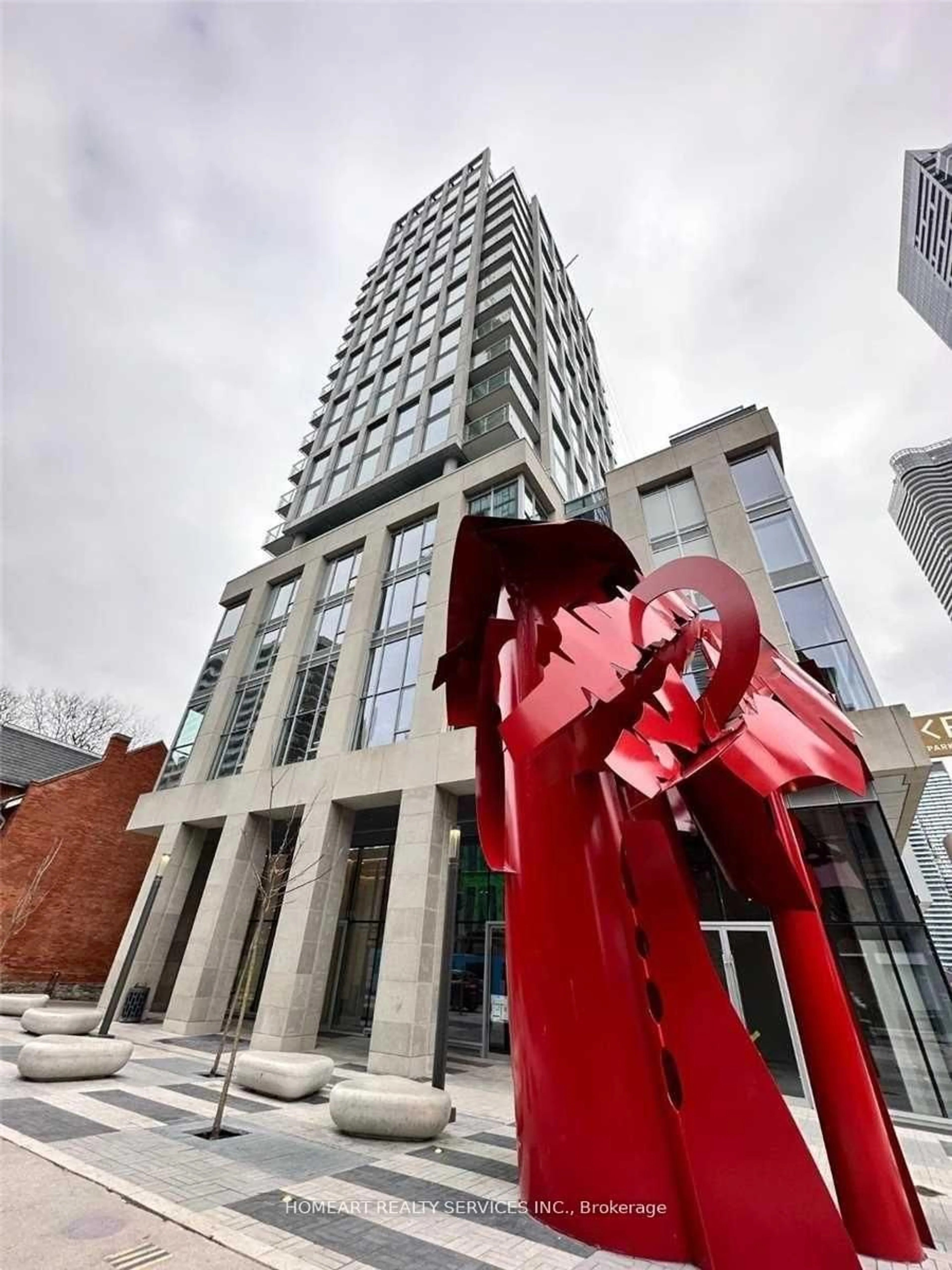 Indoor foyer for 1 Gloucester St #1916, Toronto Ontario M4Y 0C7
