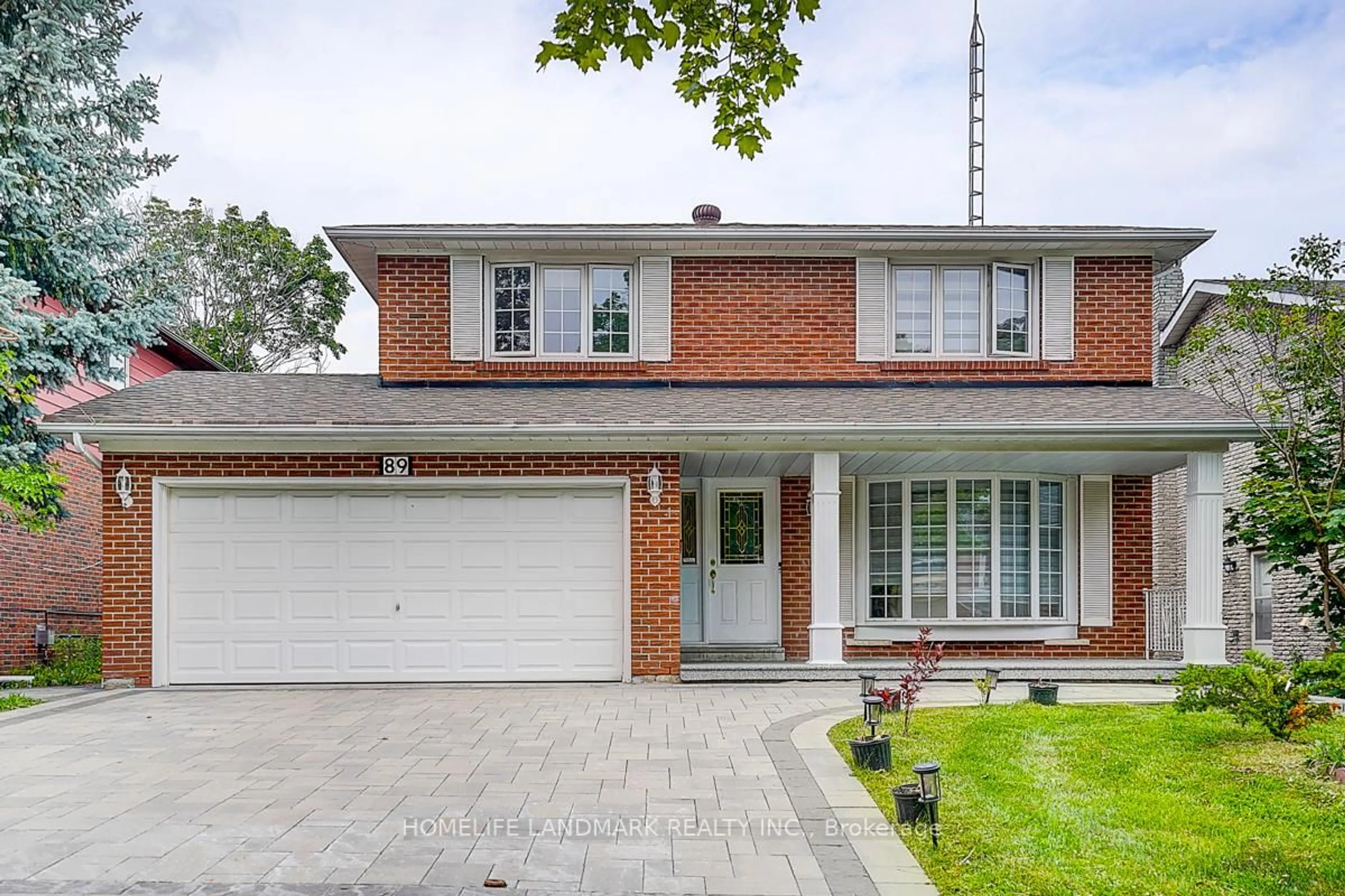 Home with brick exterior material, street for 89 Whitehorn Cres, Toronto Ontario M2J 3B1