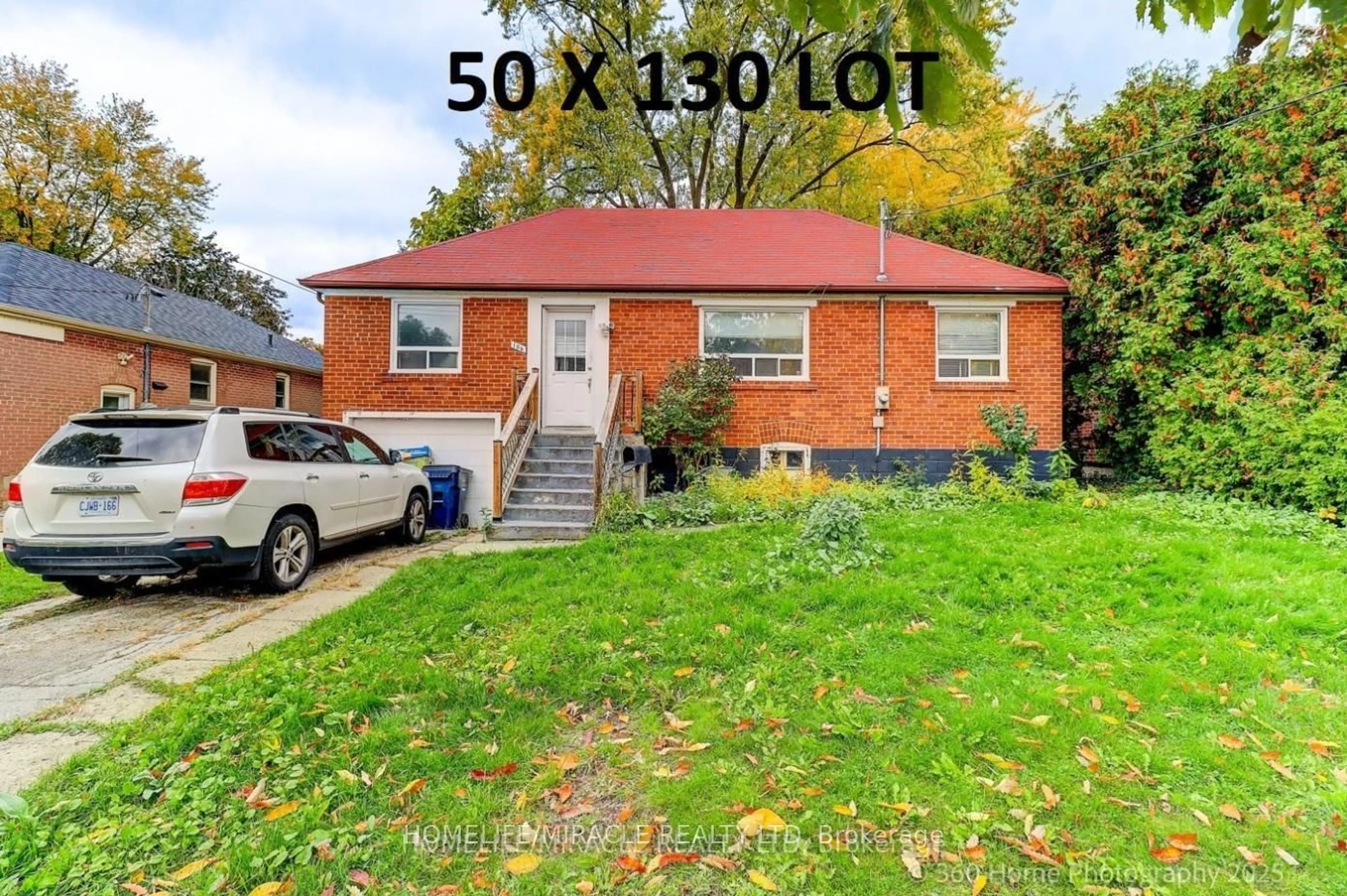 Home with brick exterior material, street for 106 Johnston Ave, Toronto Ontario M2N 1H2