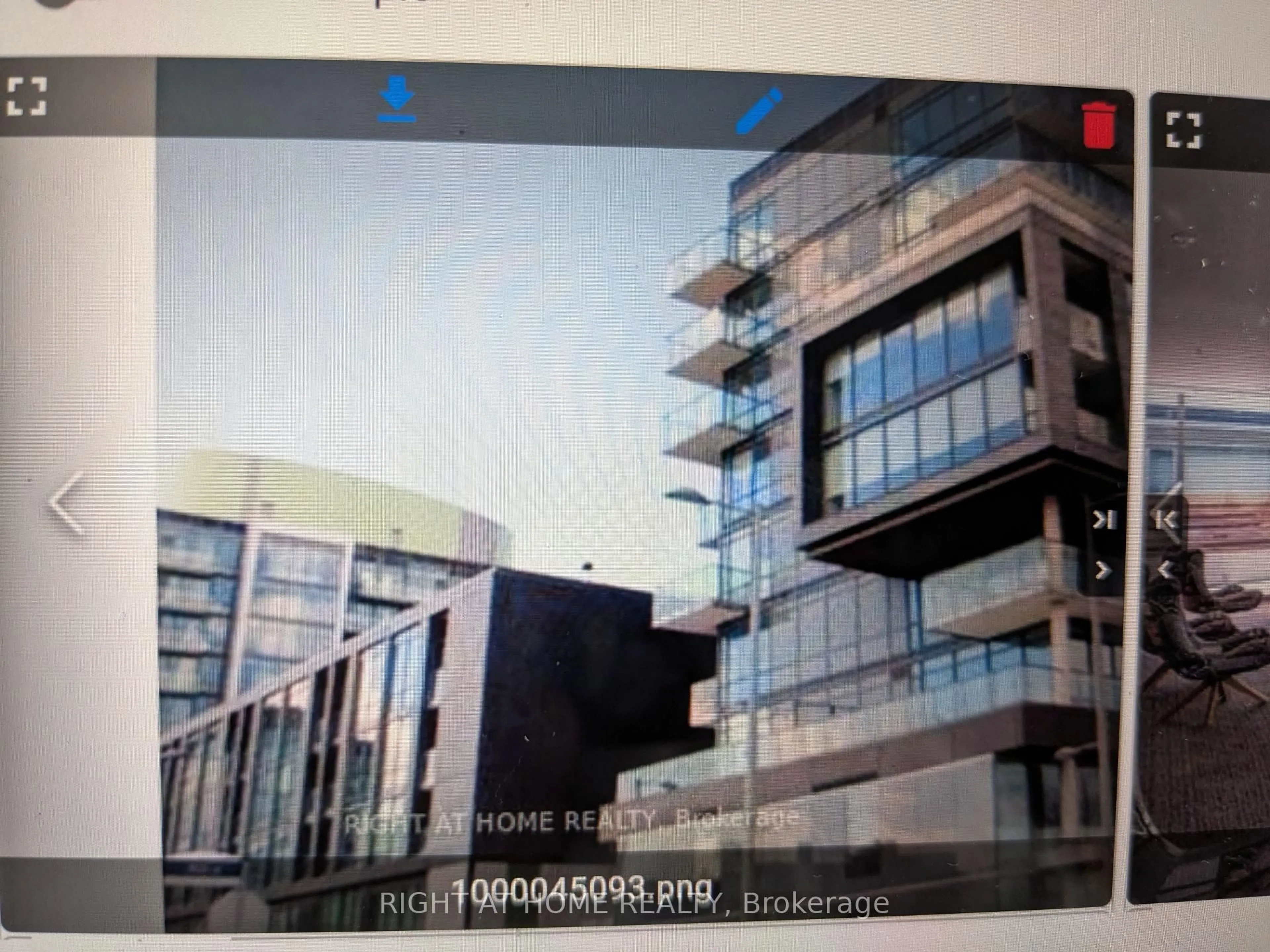 Blurry image for 455 front St #N604, Toronto Ontario M5A 0G2