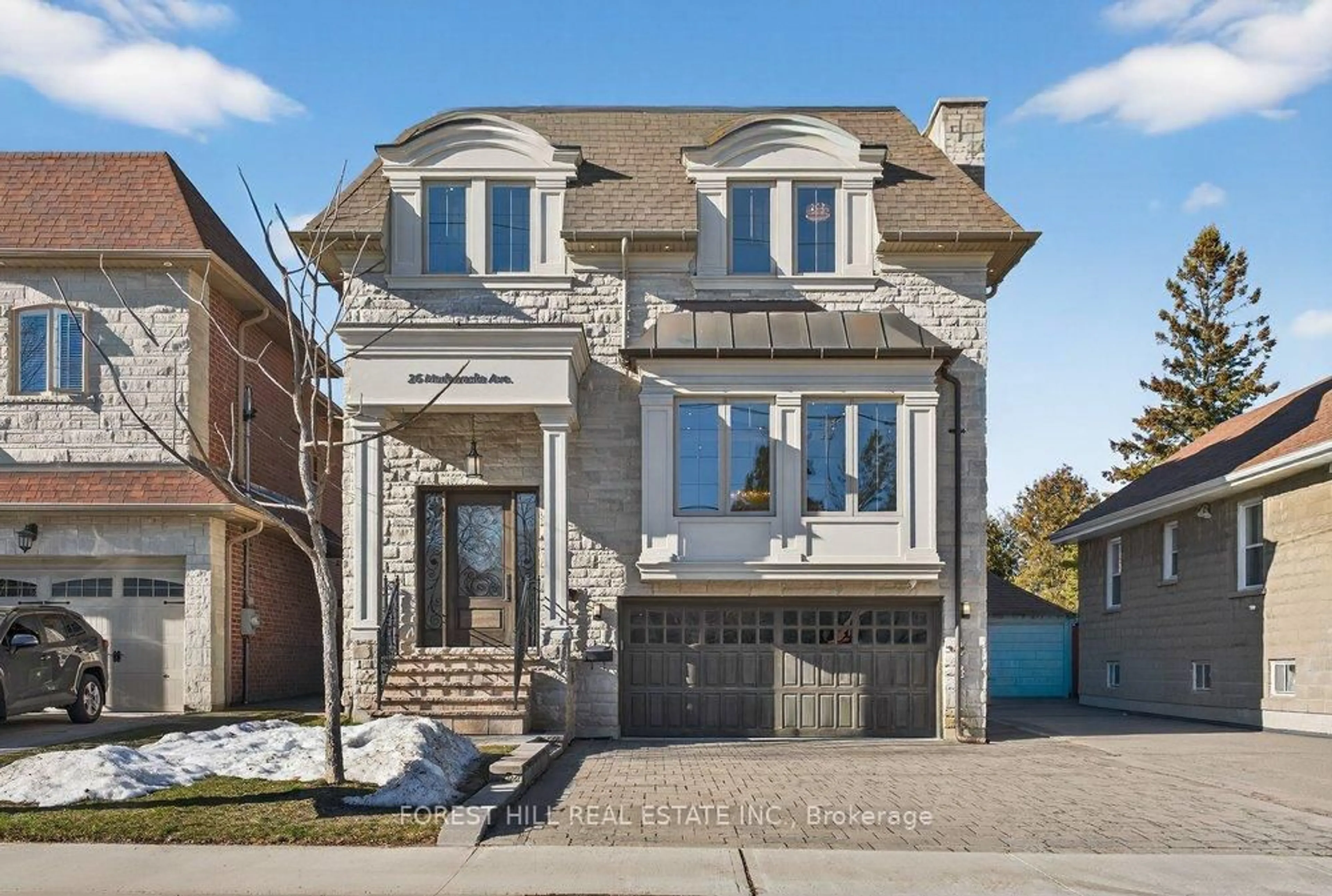 Home with brick exterior material, street for 26 Madawaska Ave, Toronto Ontario M2M 2P9