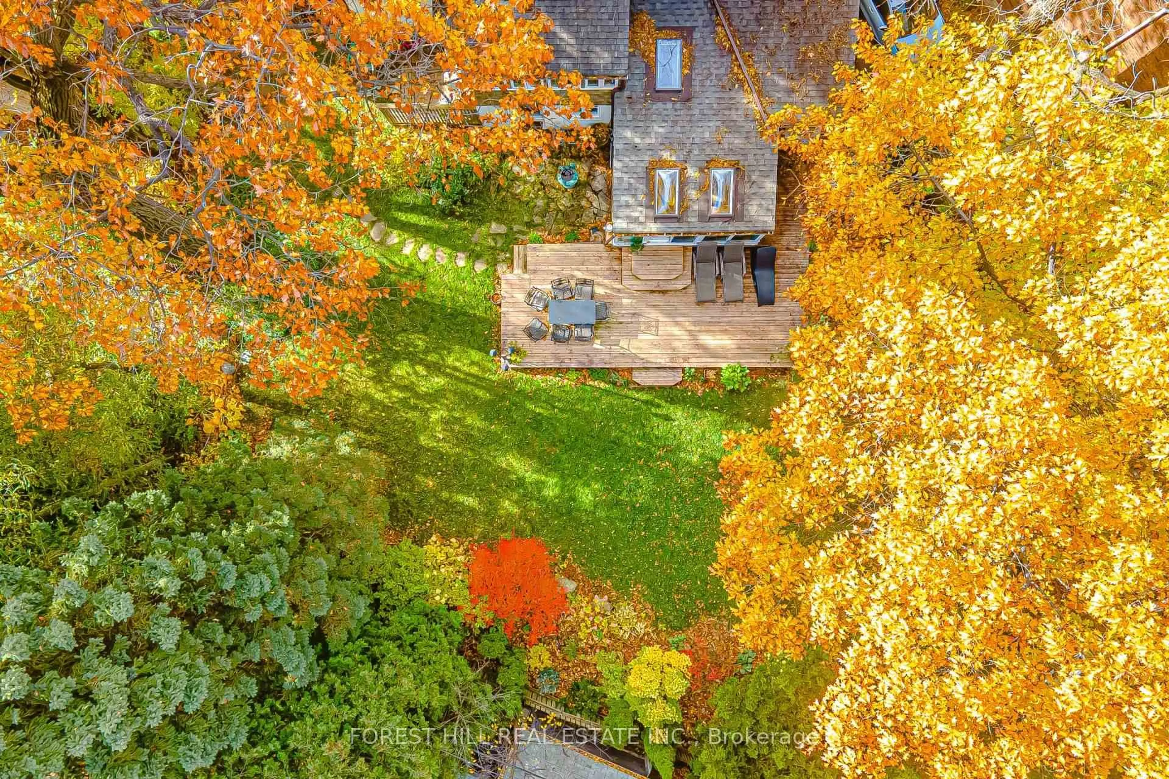 A pic from outside/outdoor area/front of a property/back of a property/a pic from drone, street for 91 Braemore Gdns, Toronto Ontario M6G 2C7