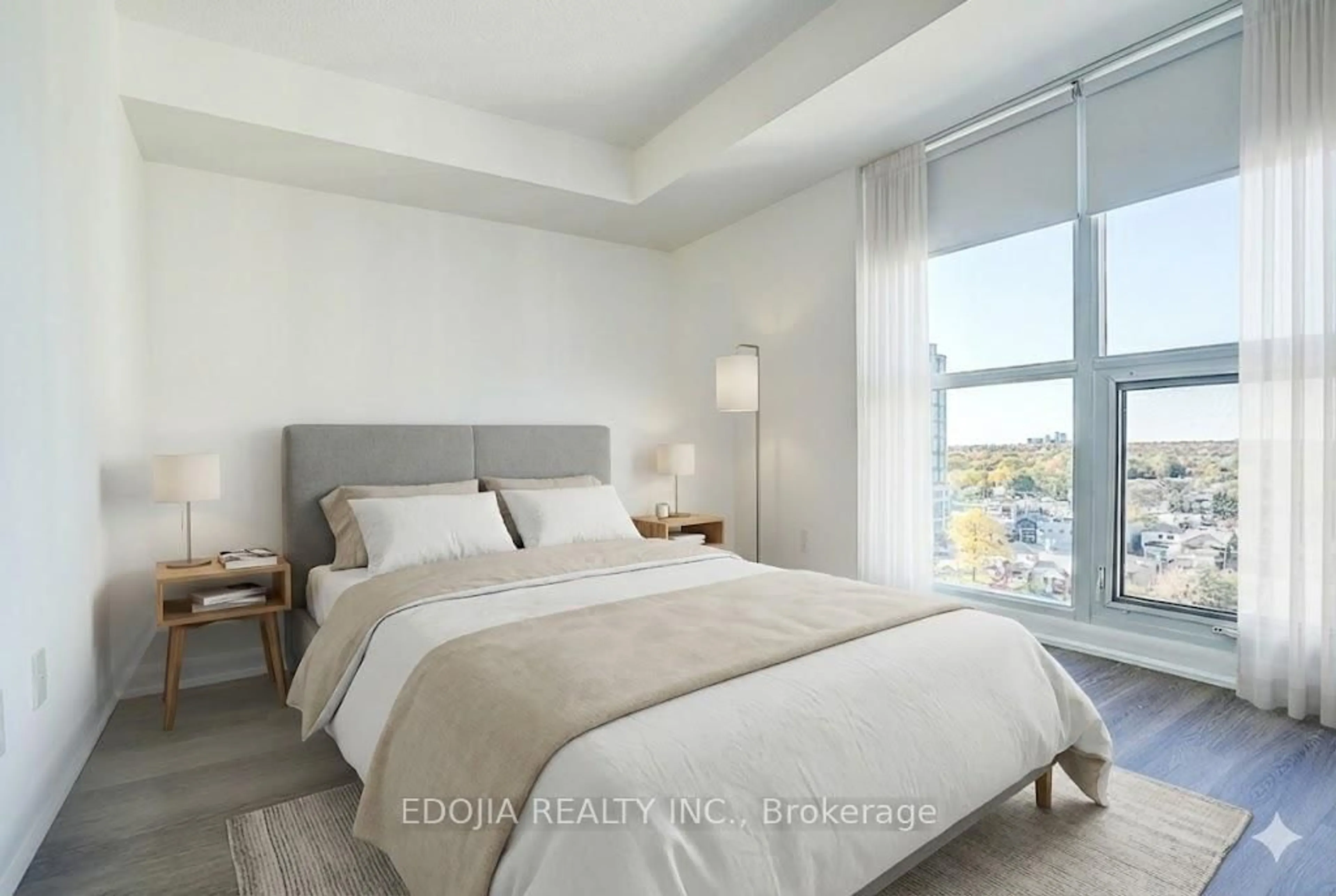 Bedroom with bed, unknown for 17 Anndale Dr #1617, Toronto Ontario M2N 2W7