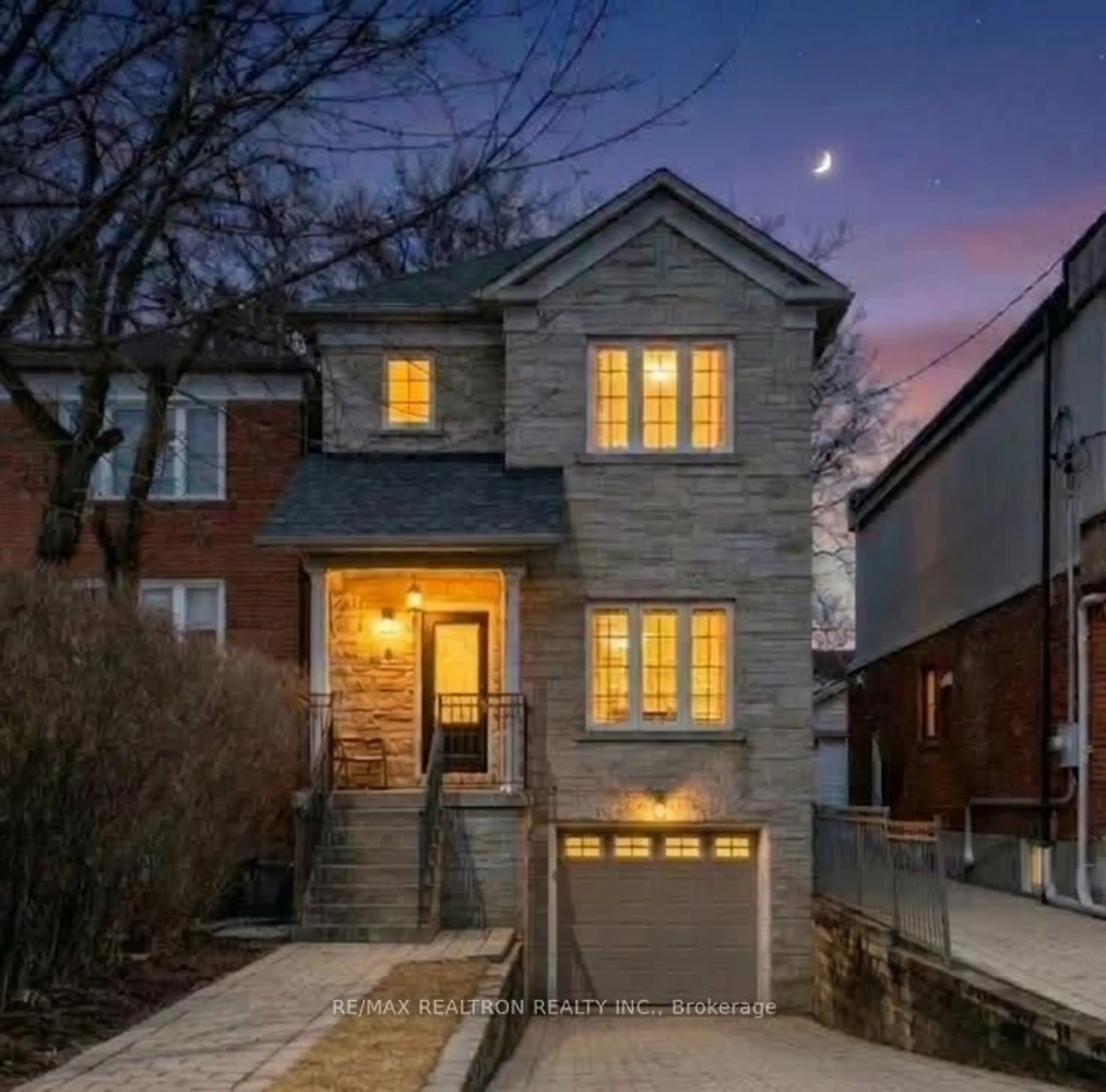 Home with brick exterior material, street for 4 Coates Ave, Toronto Ontario M6C 1K7