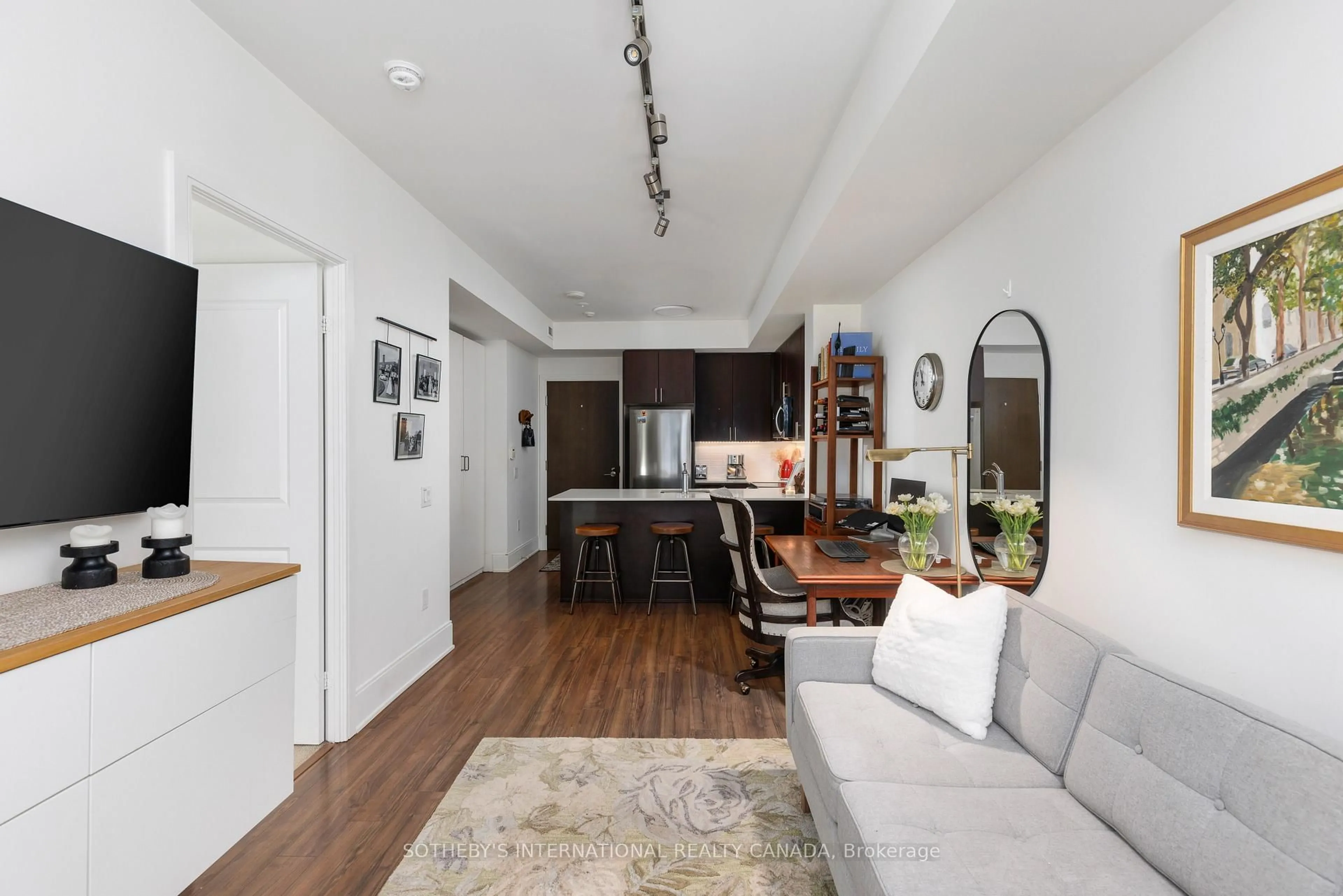 Living room with furniture, unknown for 560 Front St #303, Toronto Ontario M5V 1C1