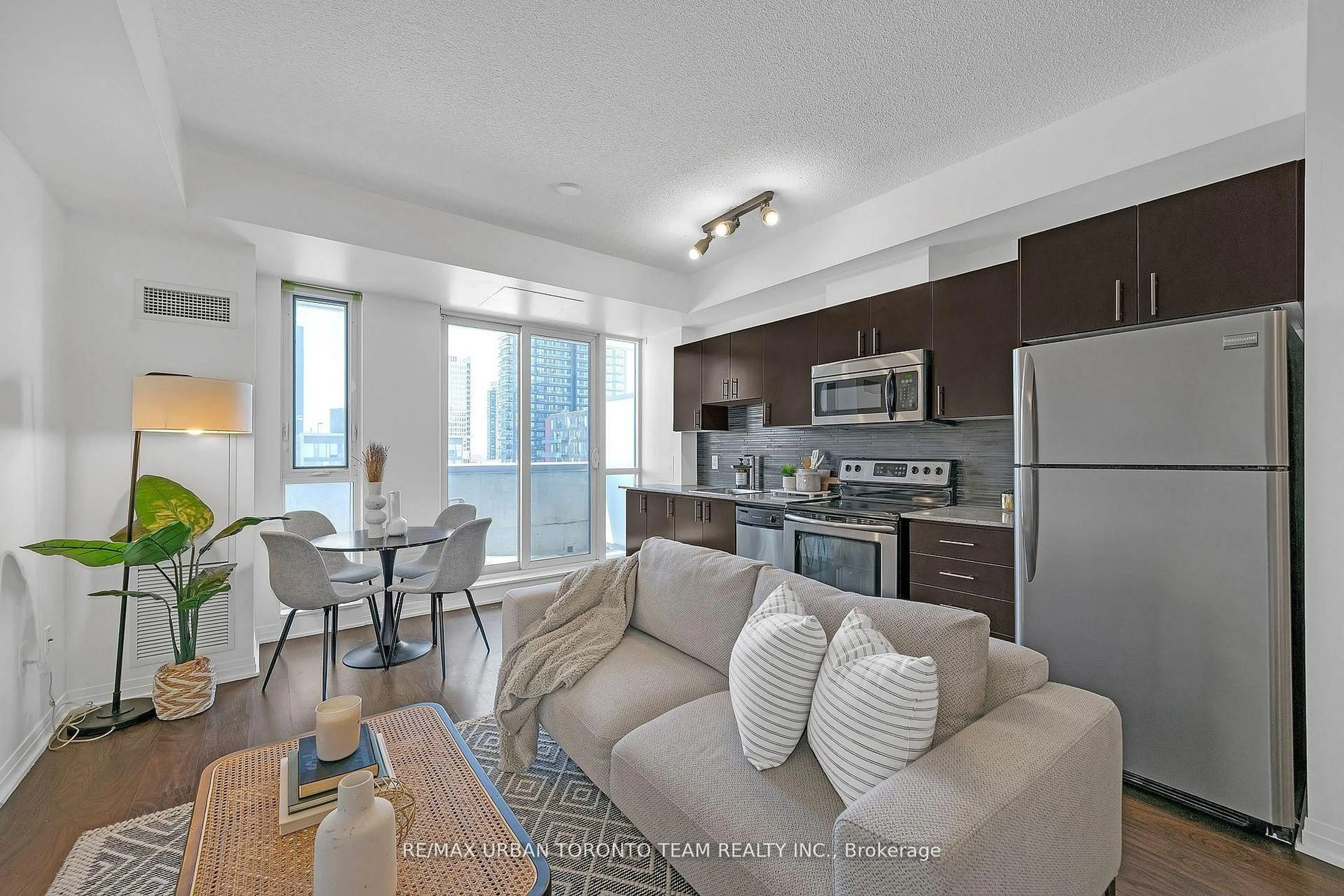 Open concept kitchen, unknown for 25 Cole St #816, Toronto Ontario M5A 4M3