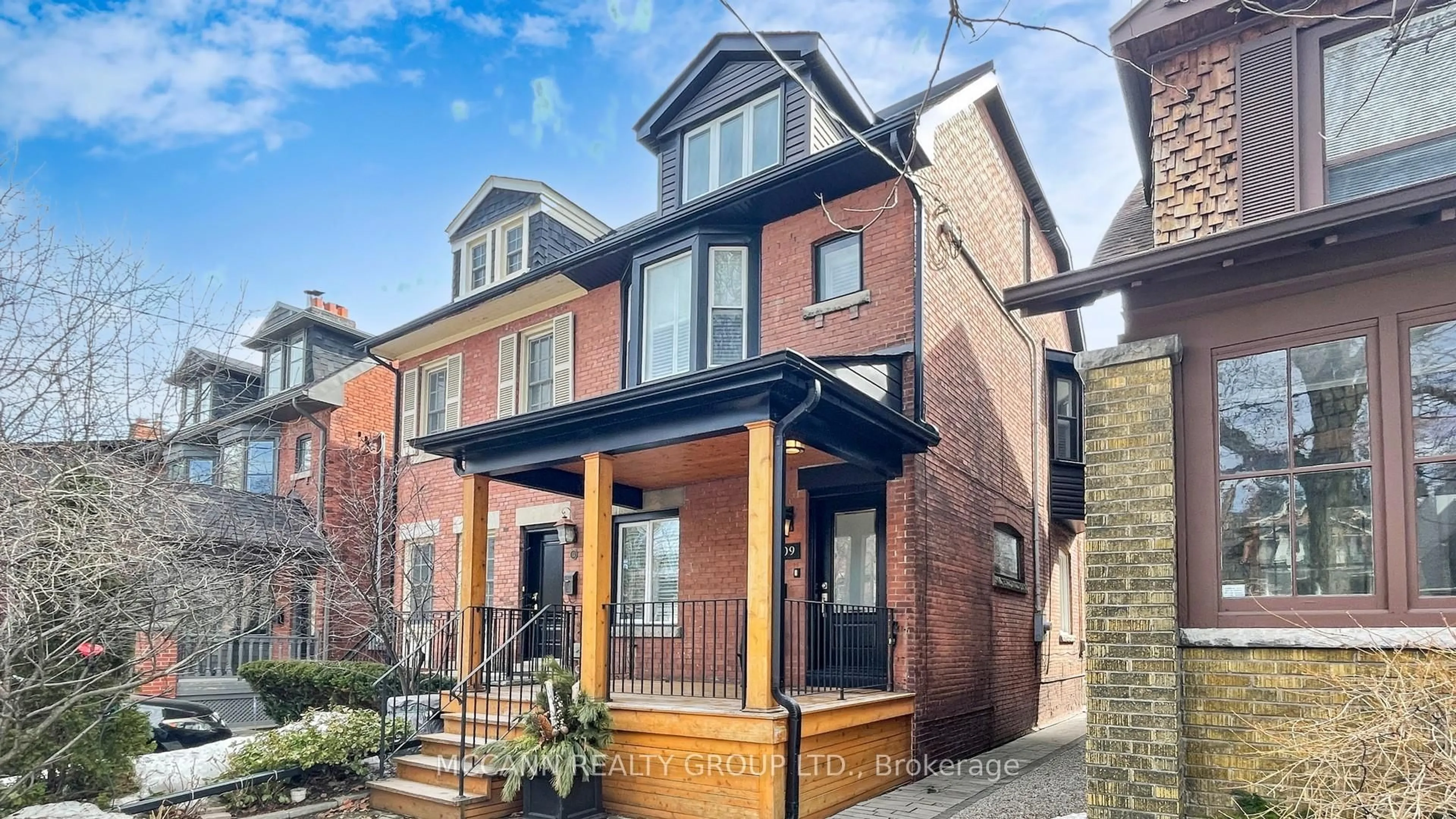 Home with brick exterior material, street for 109 Sherwood Ave, Toronto Ontario M4P 2A6