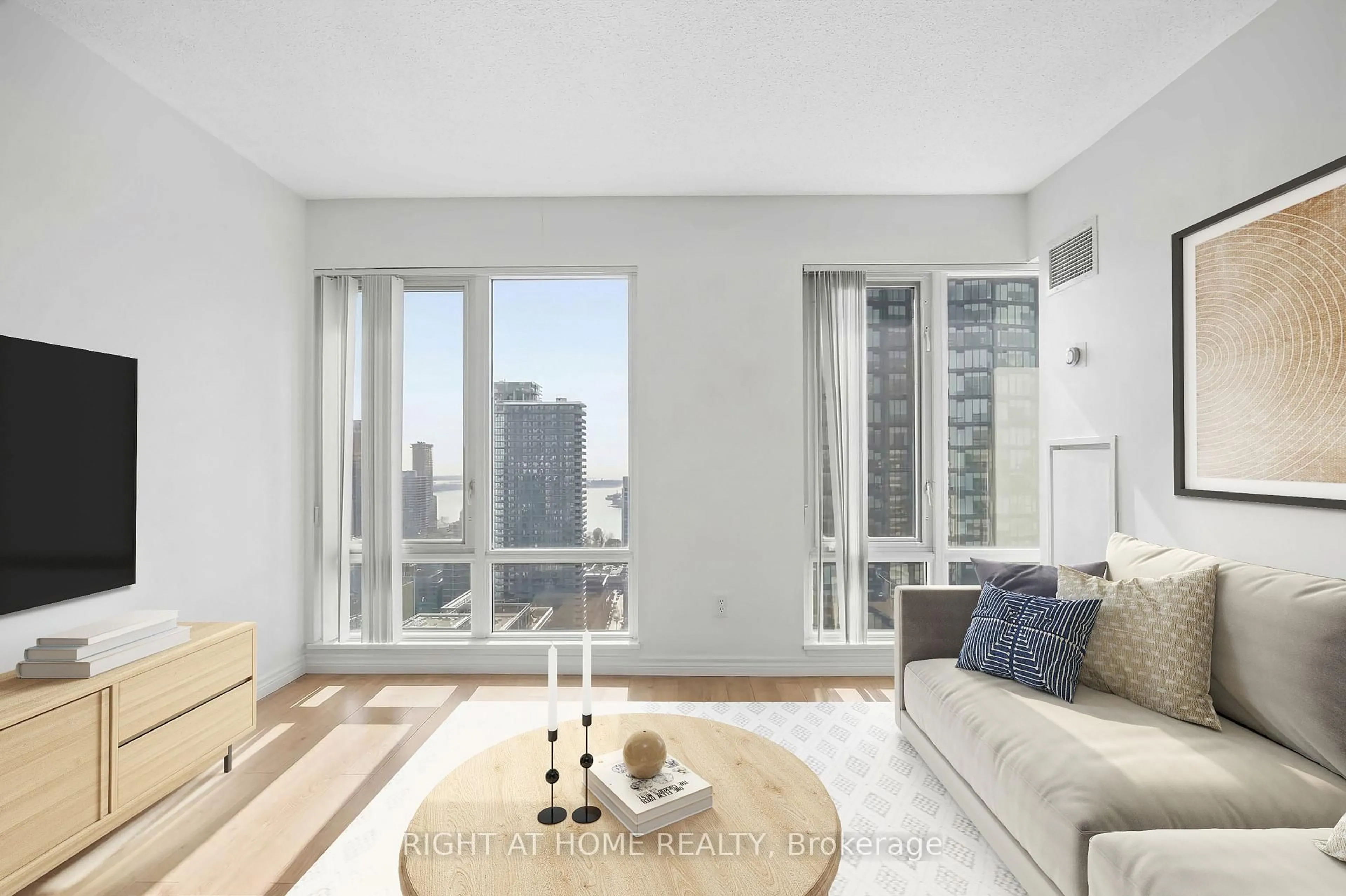 Living room with furniture, unknown for 210 Victoria St #4106, Toronto Ontario M5B 2R3