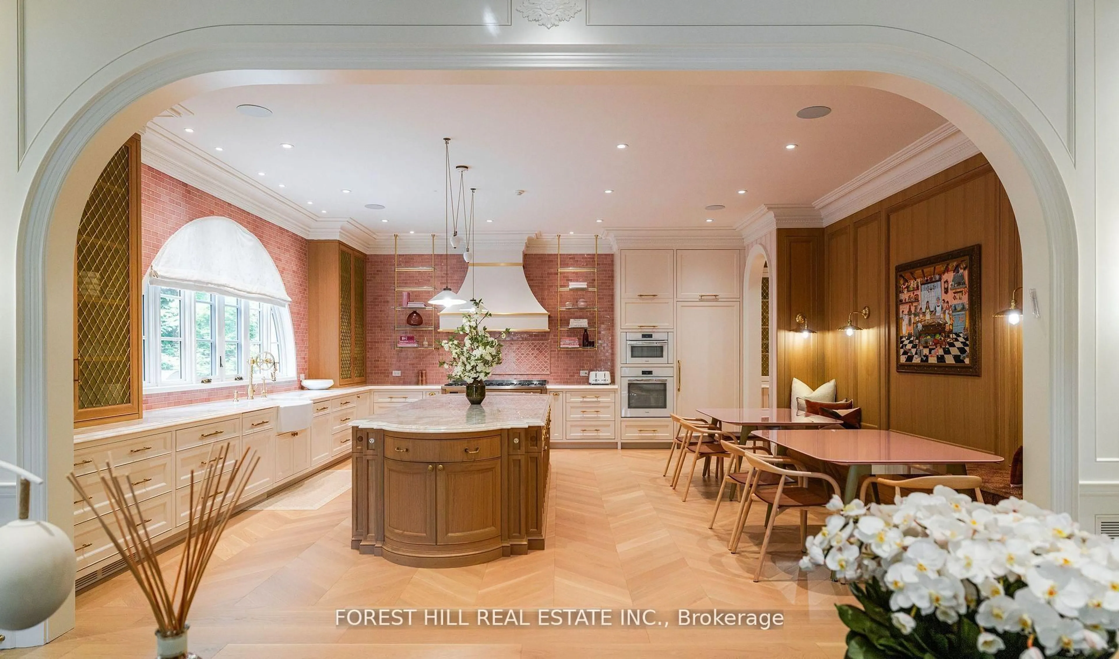 Contemporary kitchen, ceramic/tile floor for 221 Forest Hill Rd, Toronto Ontario M5P 2N3