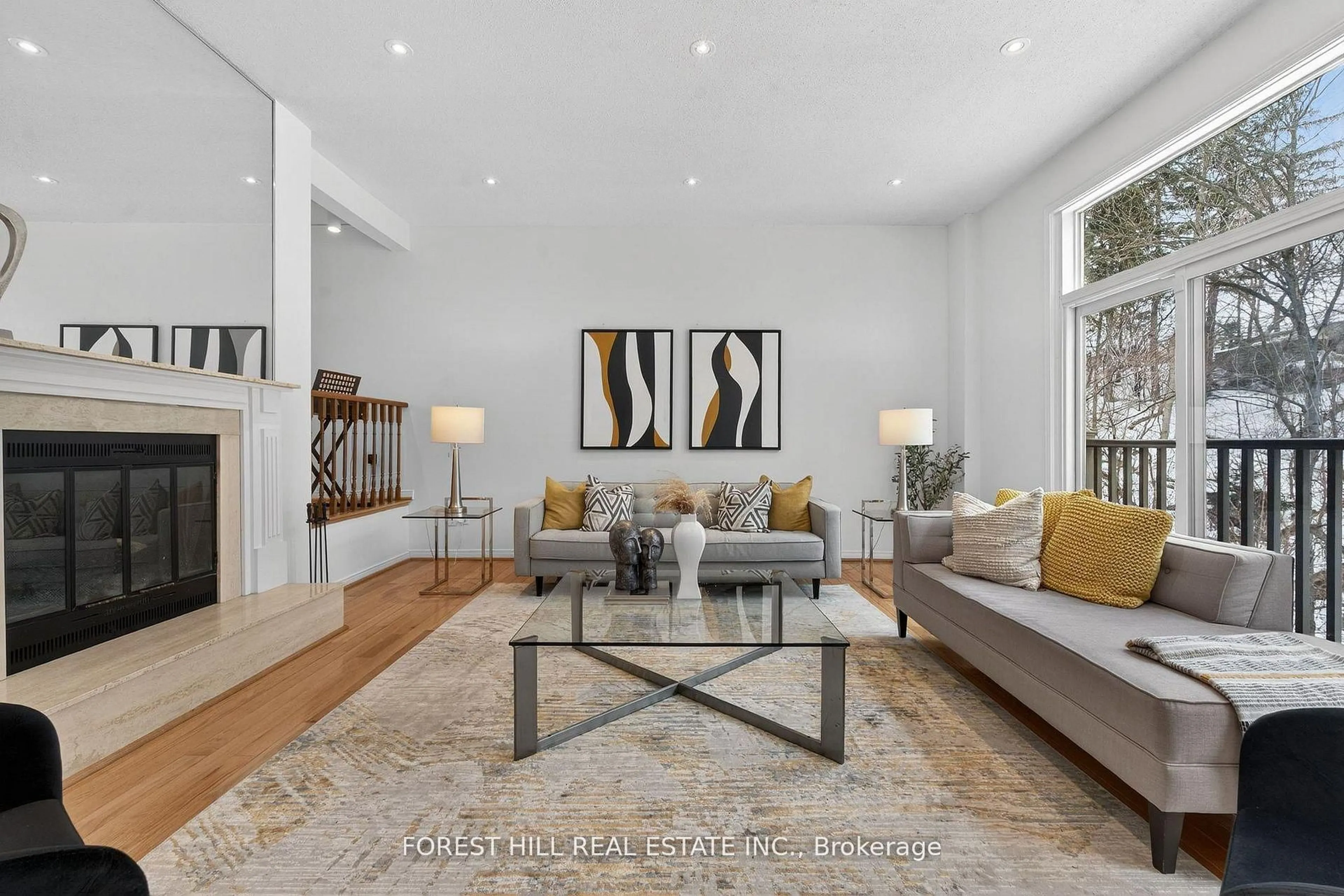 Living room with furniture, unknown for 37 Rainbow Creek Way, Toronto Ontario M2K 2T9