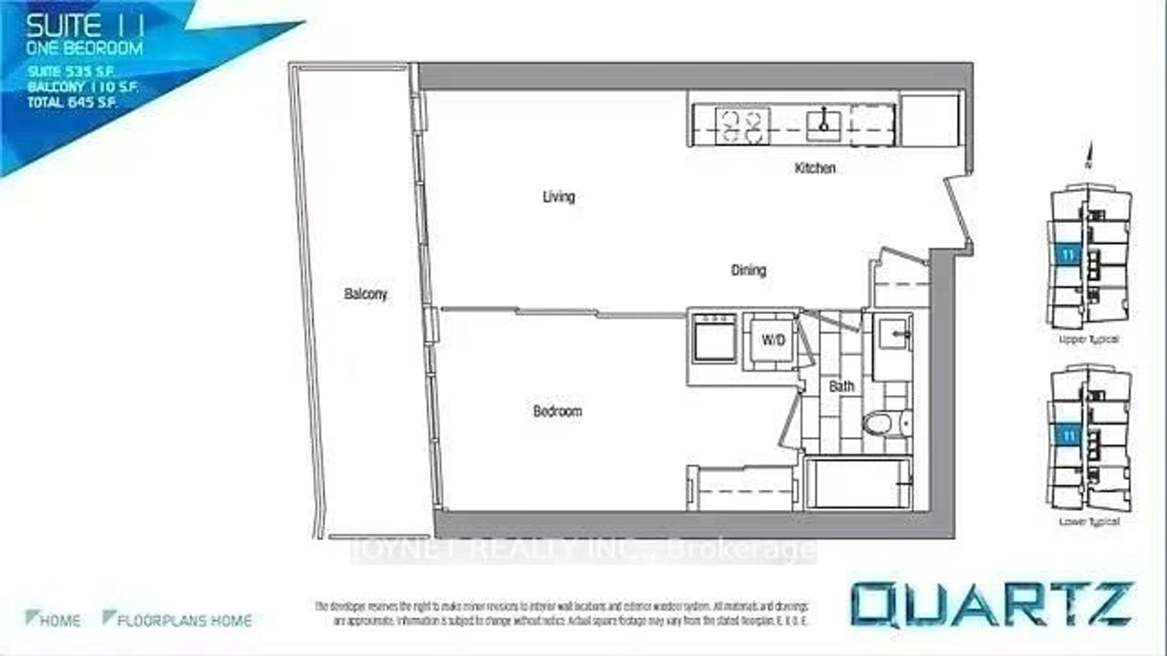 Floor plan for 75 Queens Wharf Rd #2111, Toronto Ontario M5V 0J8