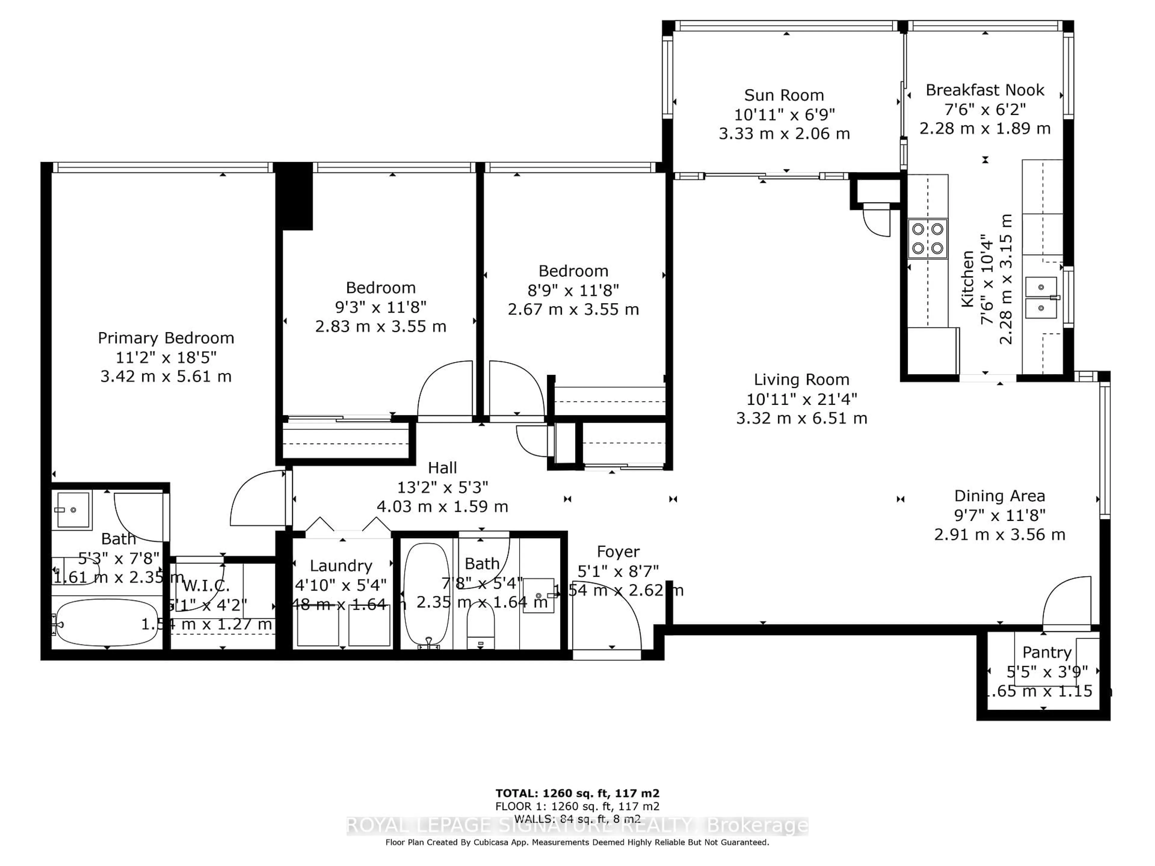 Floor plan for 133 Torresdale Ave #902, Toronto Ontario M2R 3T2