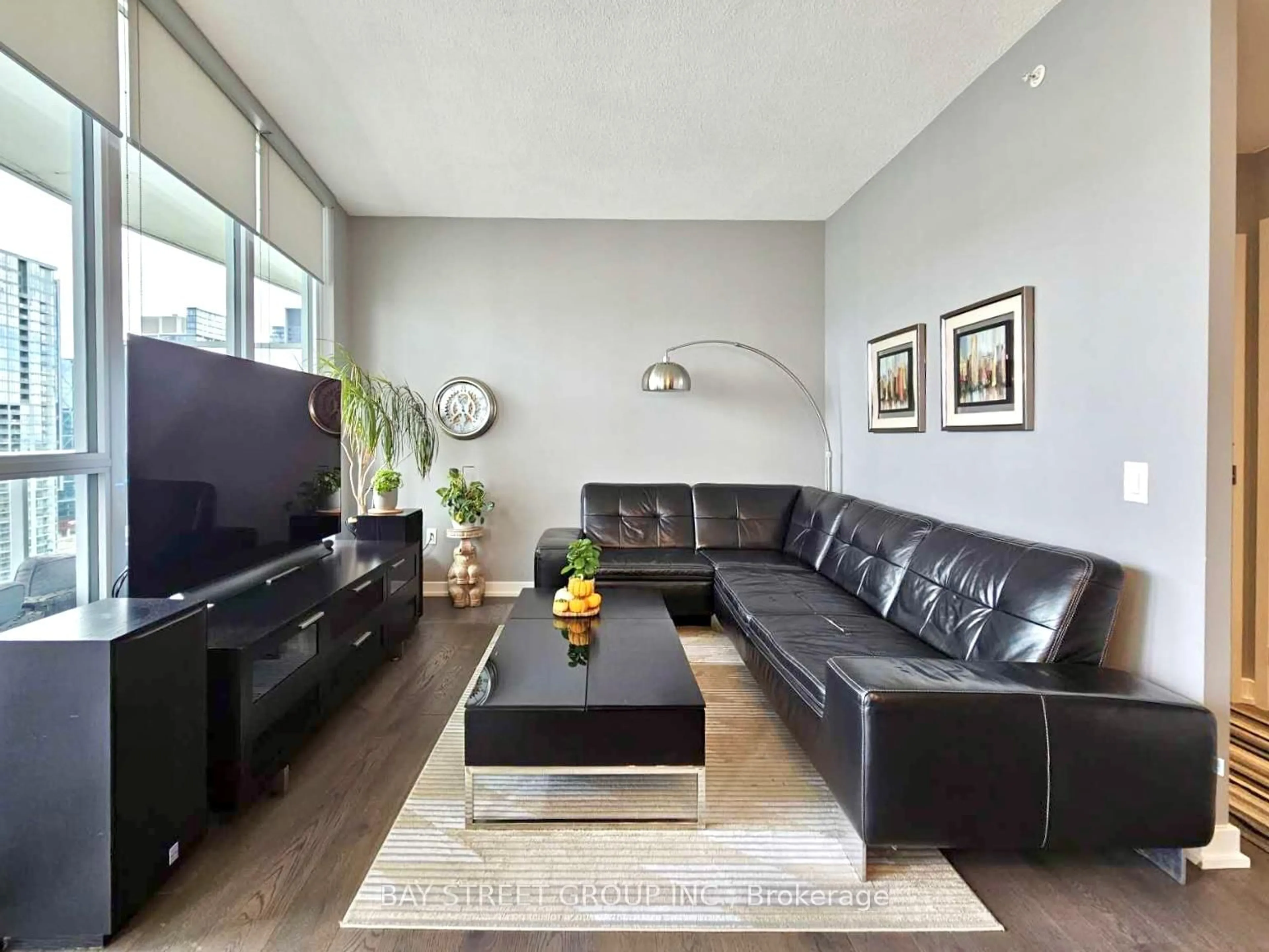 Living room with furniture, unknown for 75 Queens Wharf Rd #3015, Toronto Ontario M5V 0J8