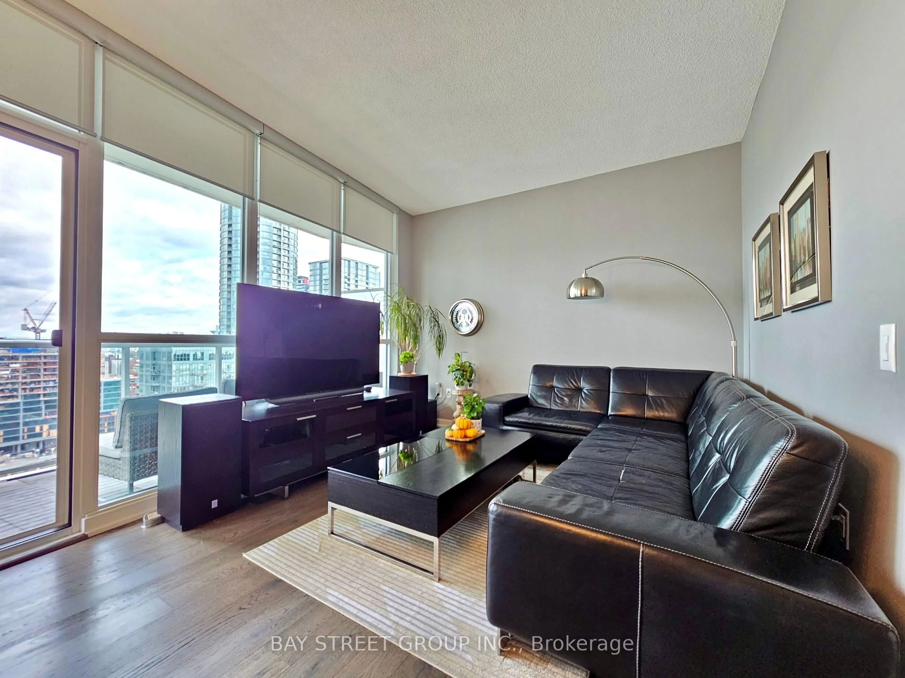Living room with furniture, unknown for 75 Queens Wharf Rd #3015, Toronto Ontario M5V 0J8