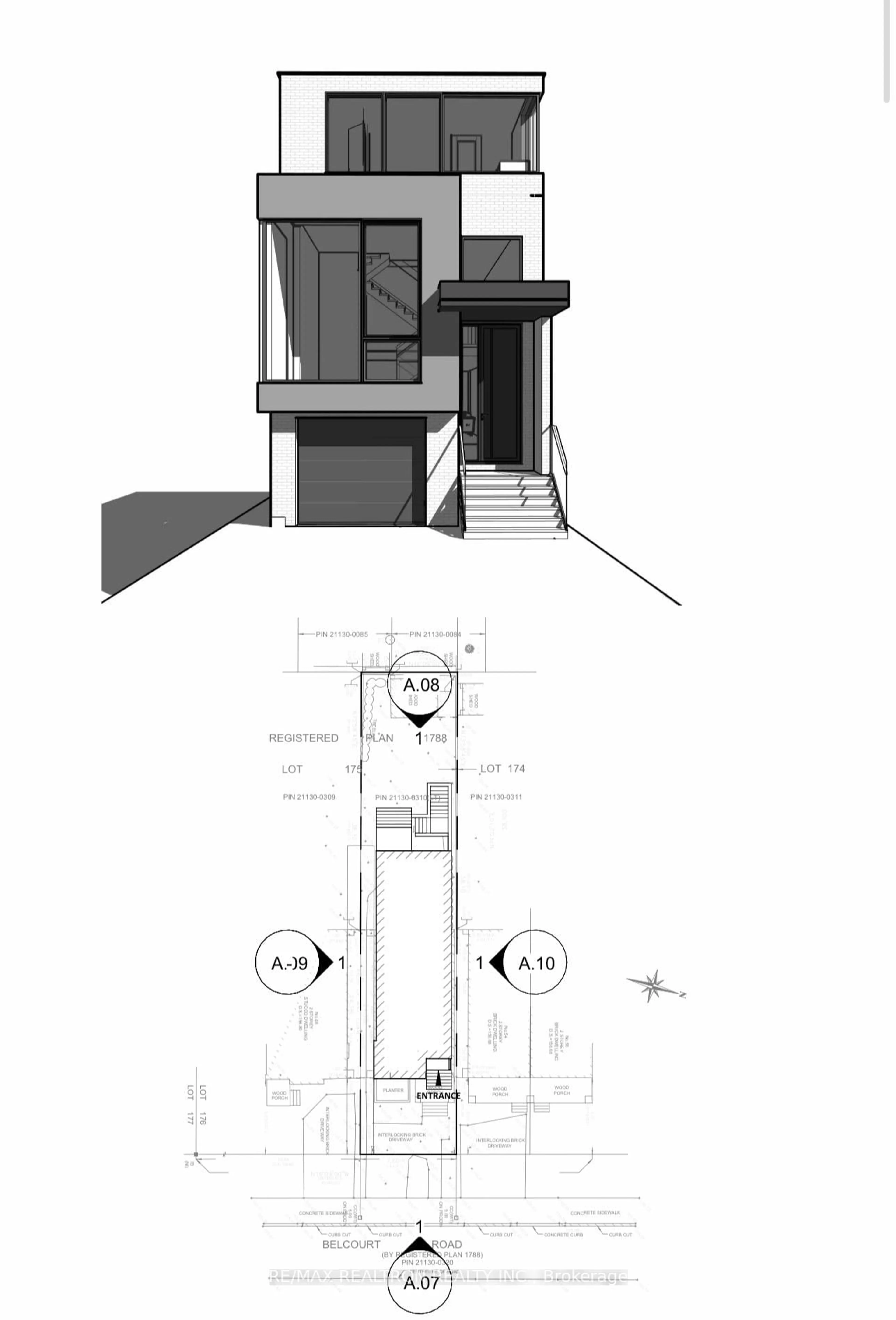 Floor plan for 52 Belcourt Rd, Toronto Ontario M4S 2T9