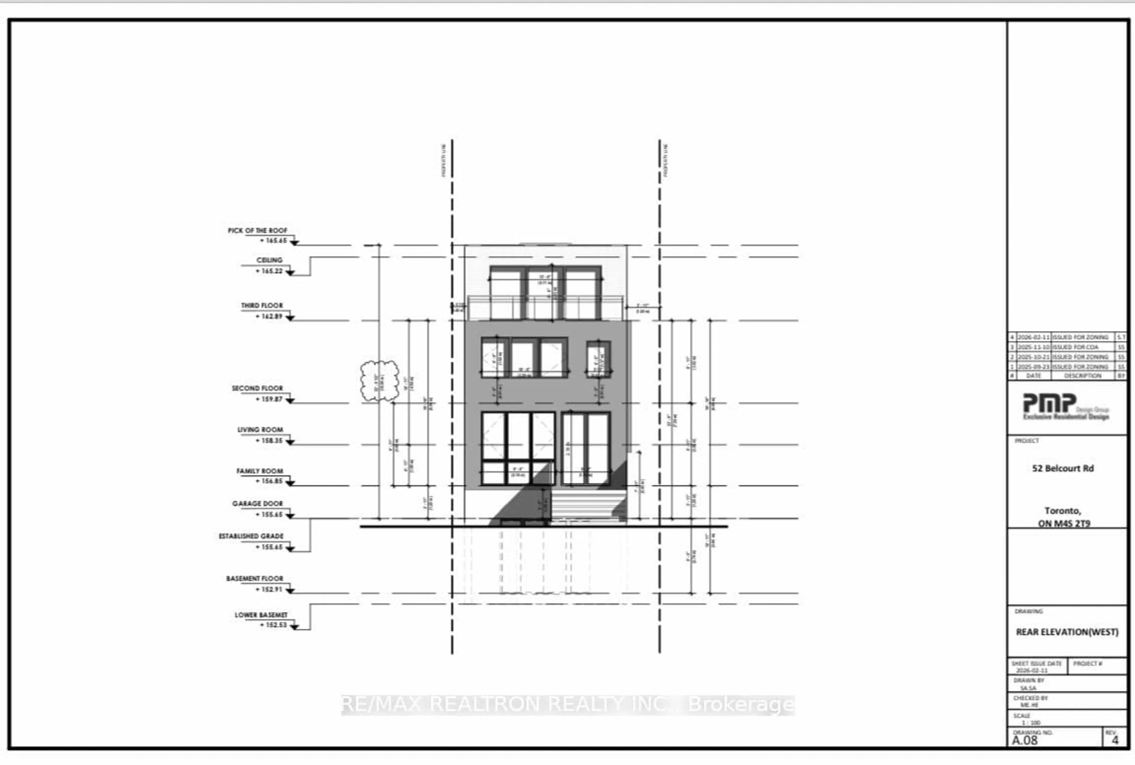 Floor plan for 52 Belcourt Rd, Toronto Ontario M4S 2T9