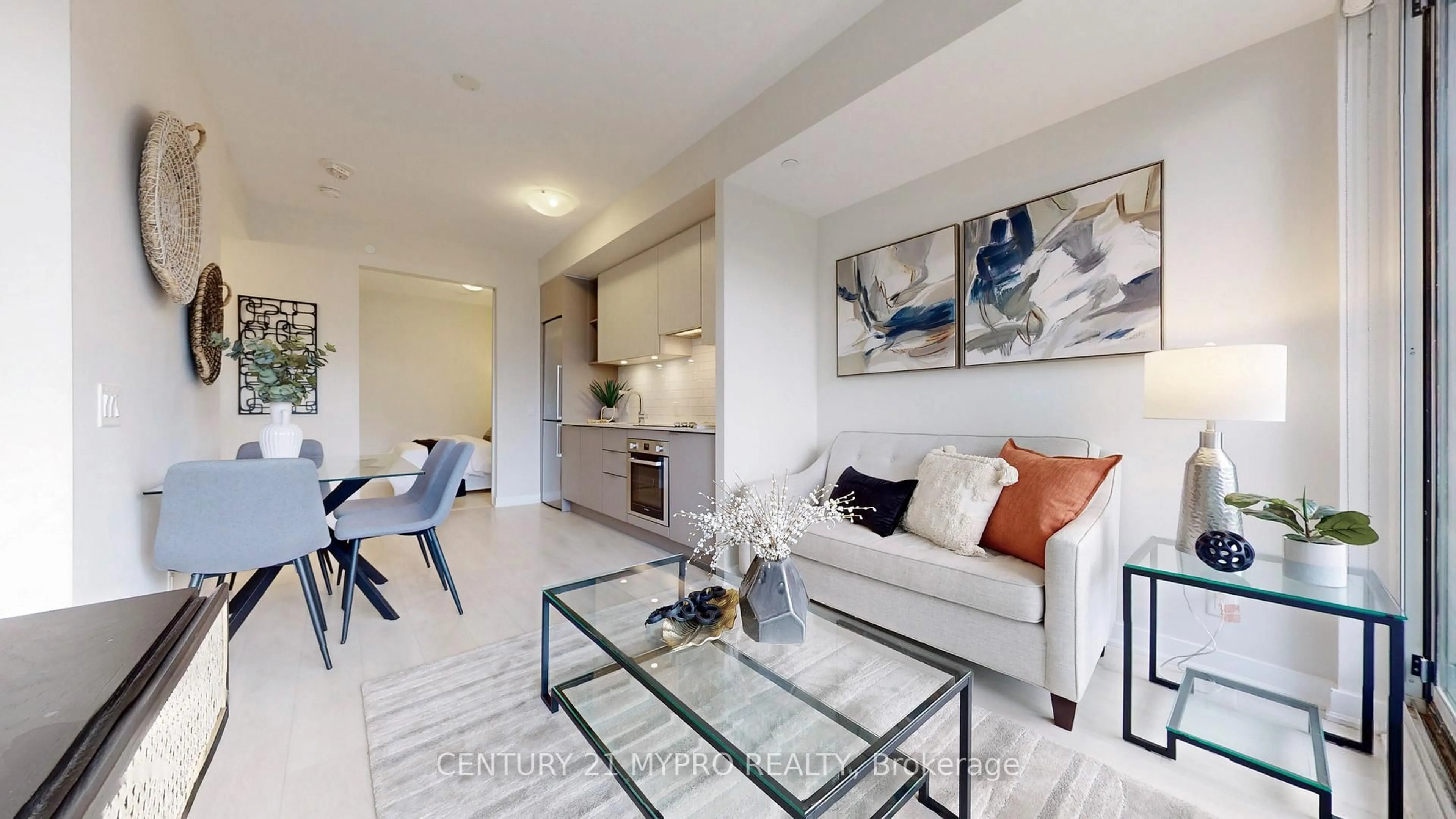 Living room with furniture, unknown for 120 Parliament St #404, Toronto Ontario M5A 0N6