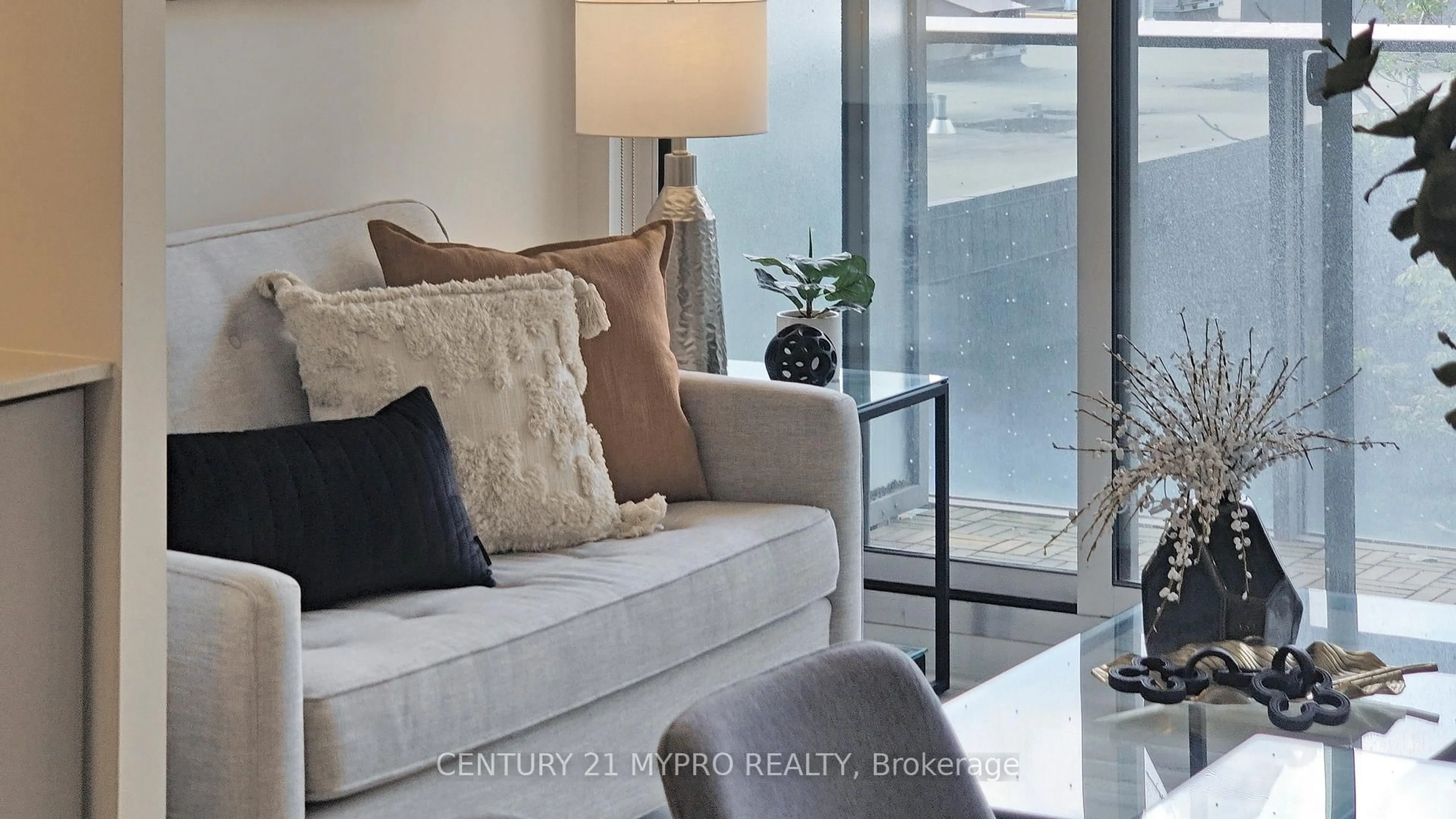 Living room with furniture, unknown for 120 Parliament St #404, Toronto Ontario M5A 0N6