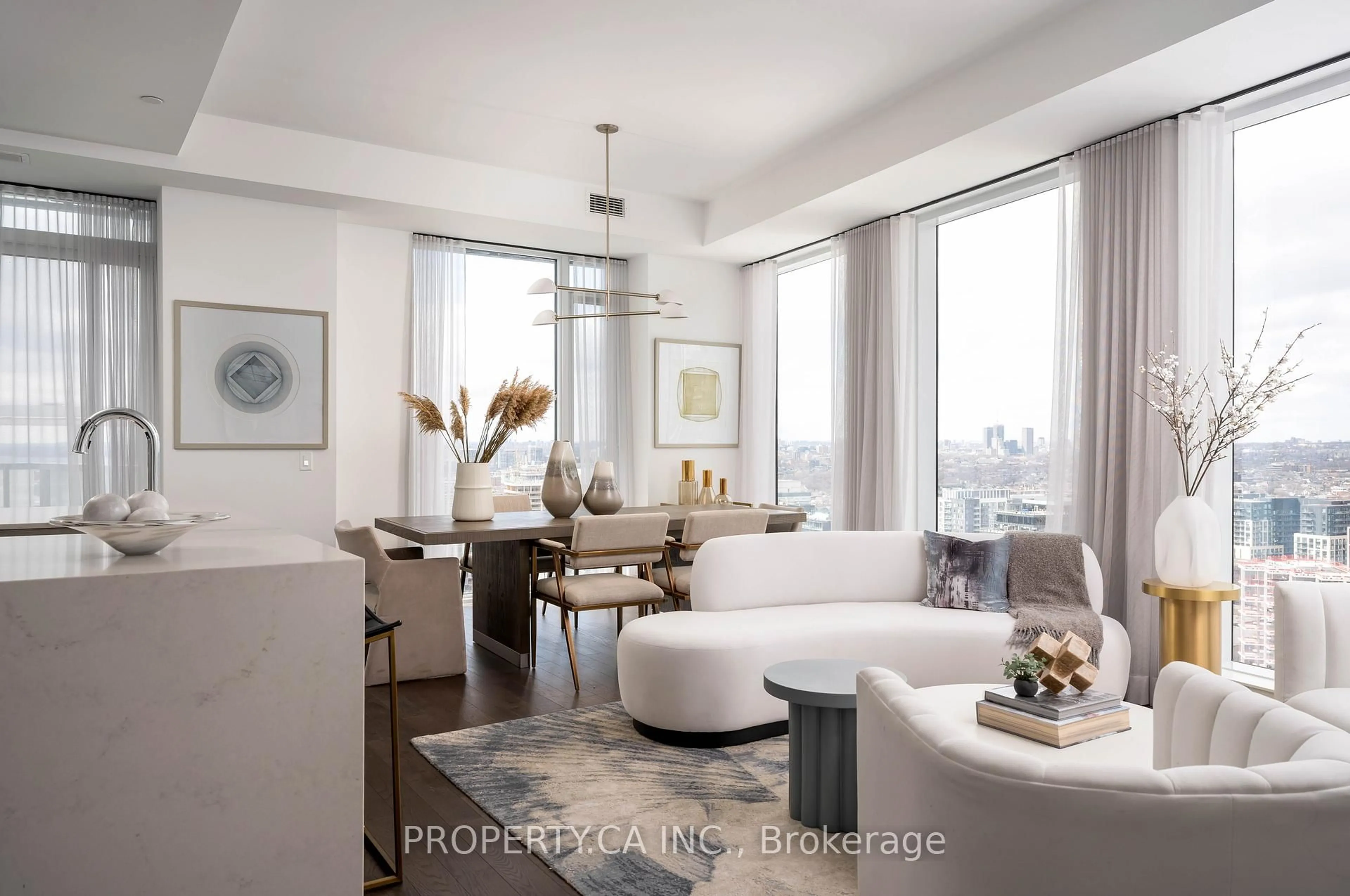 Living room with furniture, unknown for 470 Front St #2305, Toronto Ontario M5V 0V6