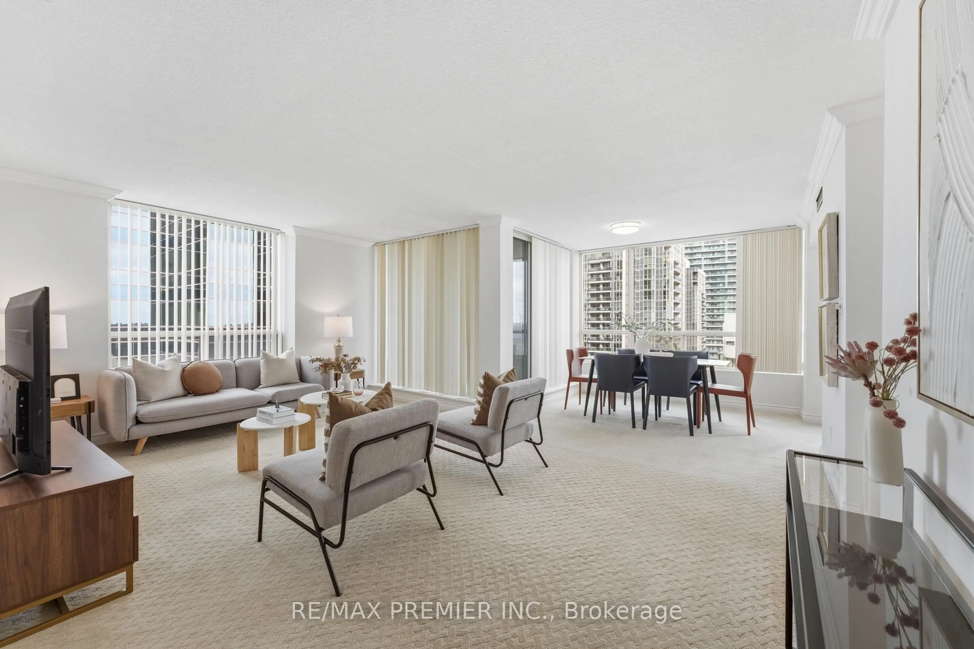 Living room with furniture, unknown for 5765 Yonge St #PH603, Toronto Ontario M2M 4H9