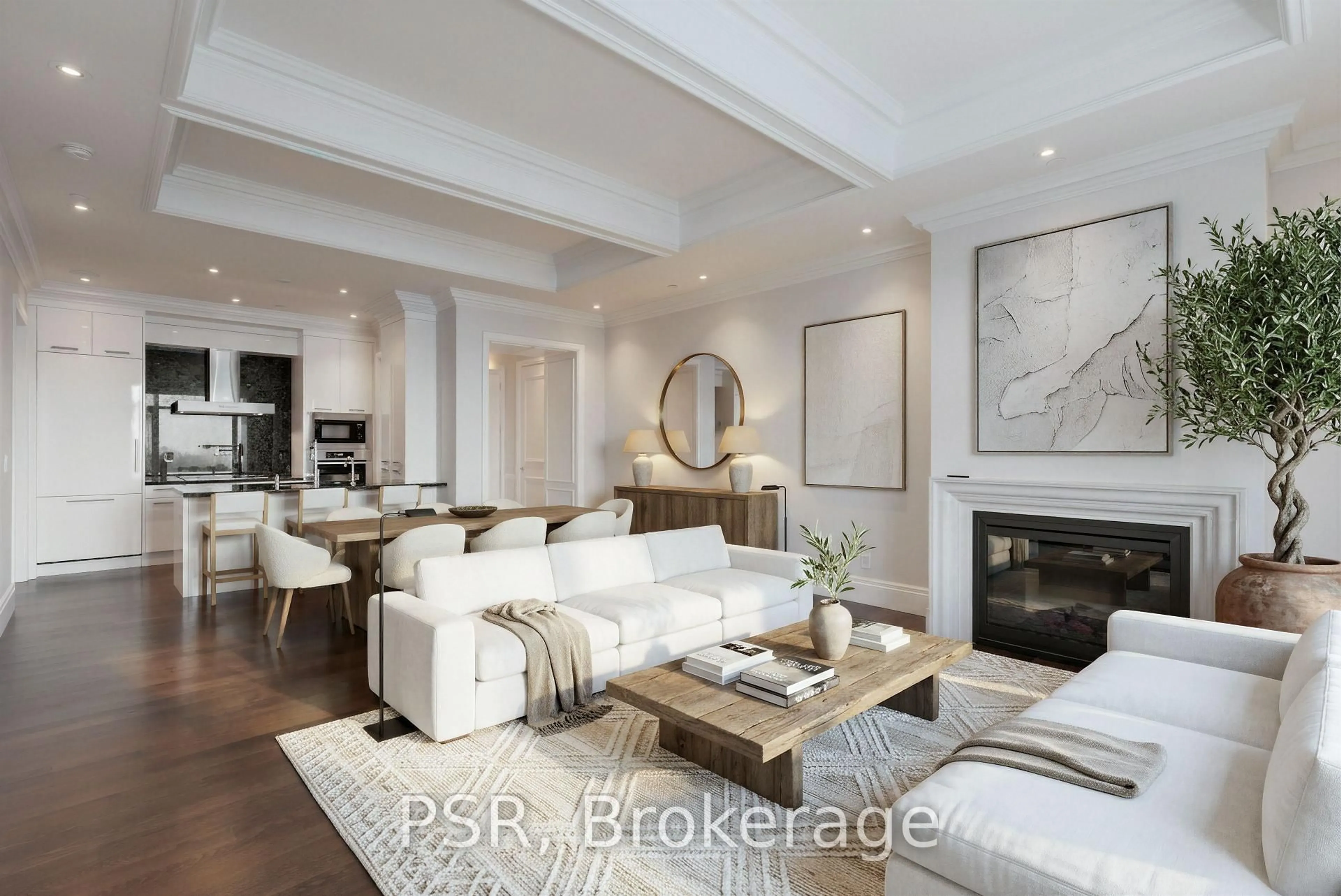 Living room with furniture, unknown for 311 Bay St #4406, Toronto Ontario M5H 4G5