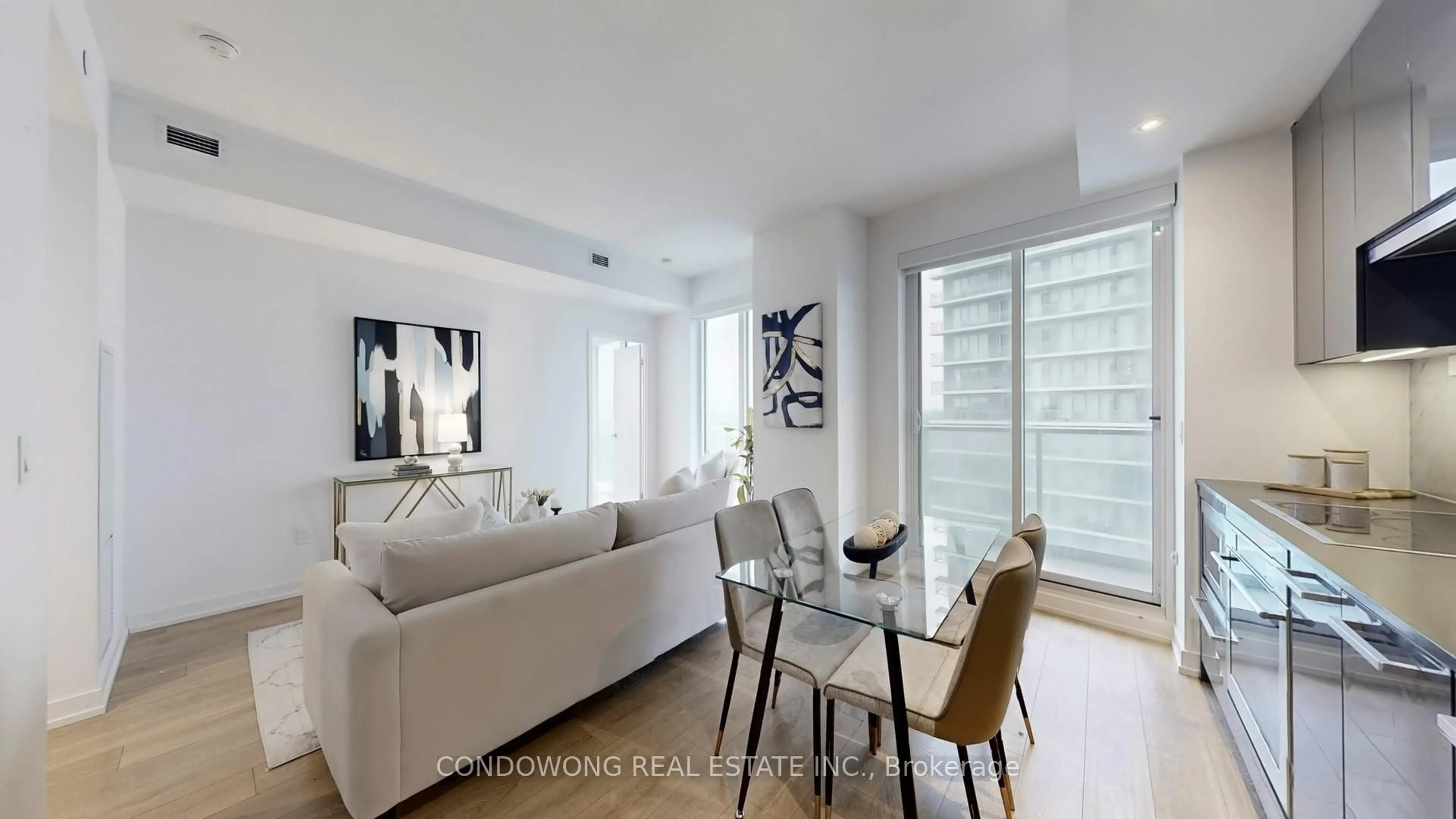 Living room with furniture, unknown for 117 McMahon Dr #3003, Toronto Ontario M2K 0E4