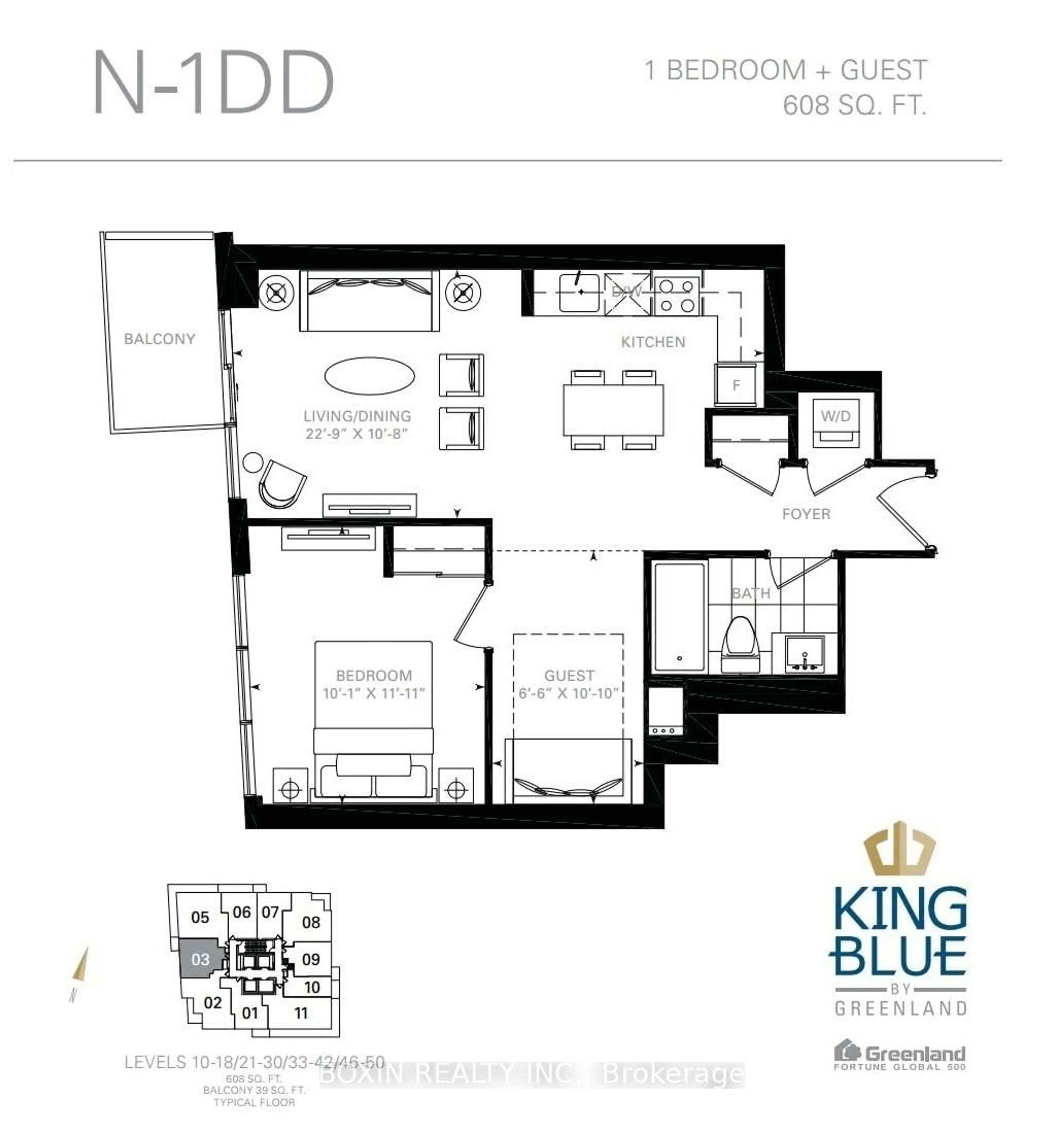 Floor plan for 125 Blue Jays Way #3503, Toronto Ontario M5V 0N5