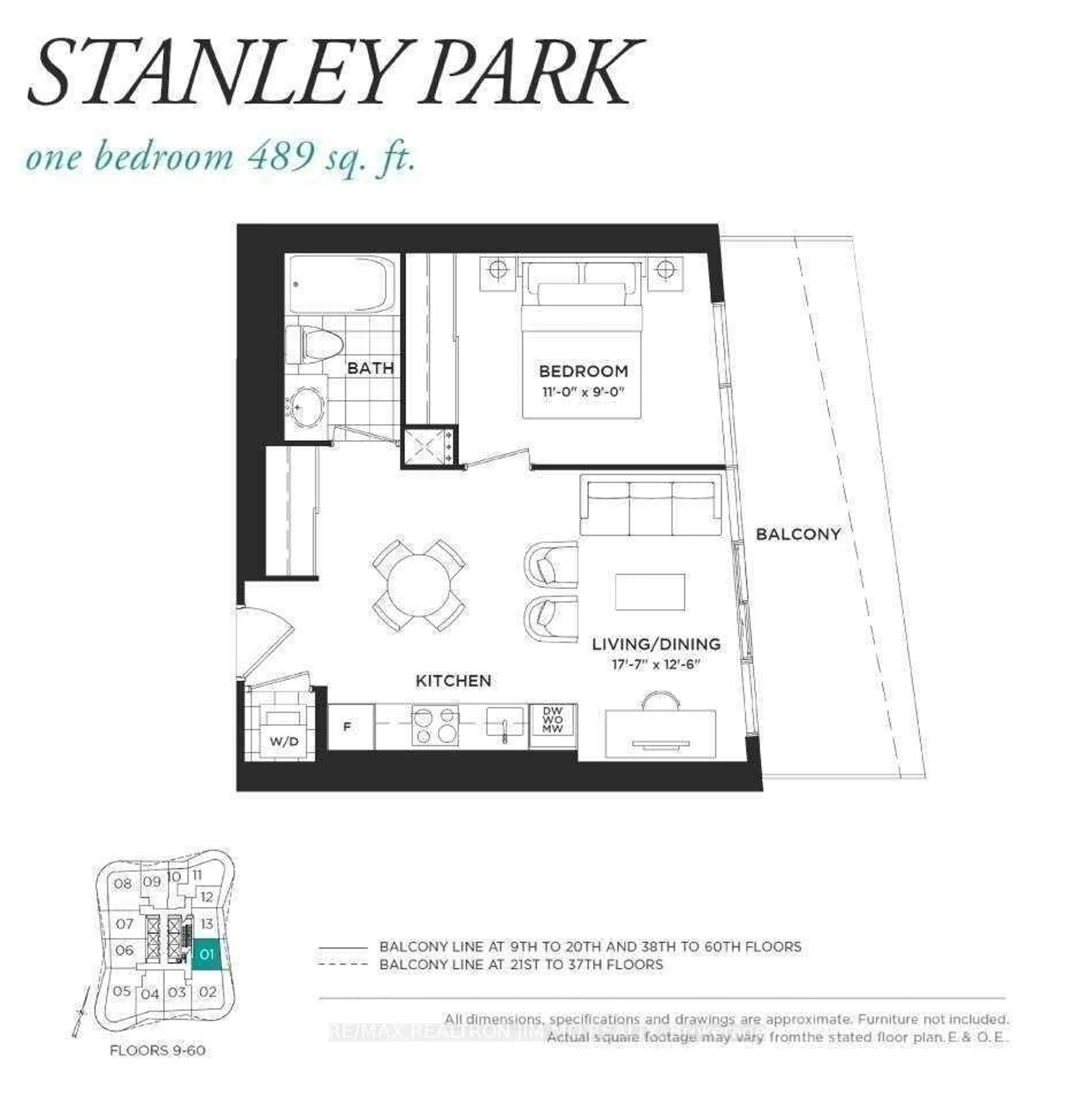 Floor plan for 11 Wellesley St #1501, Toronto Ontario M4Y 0G4