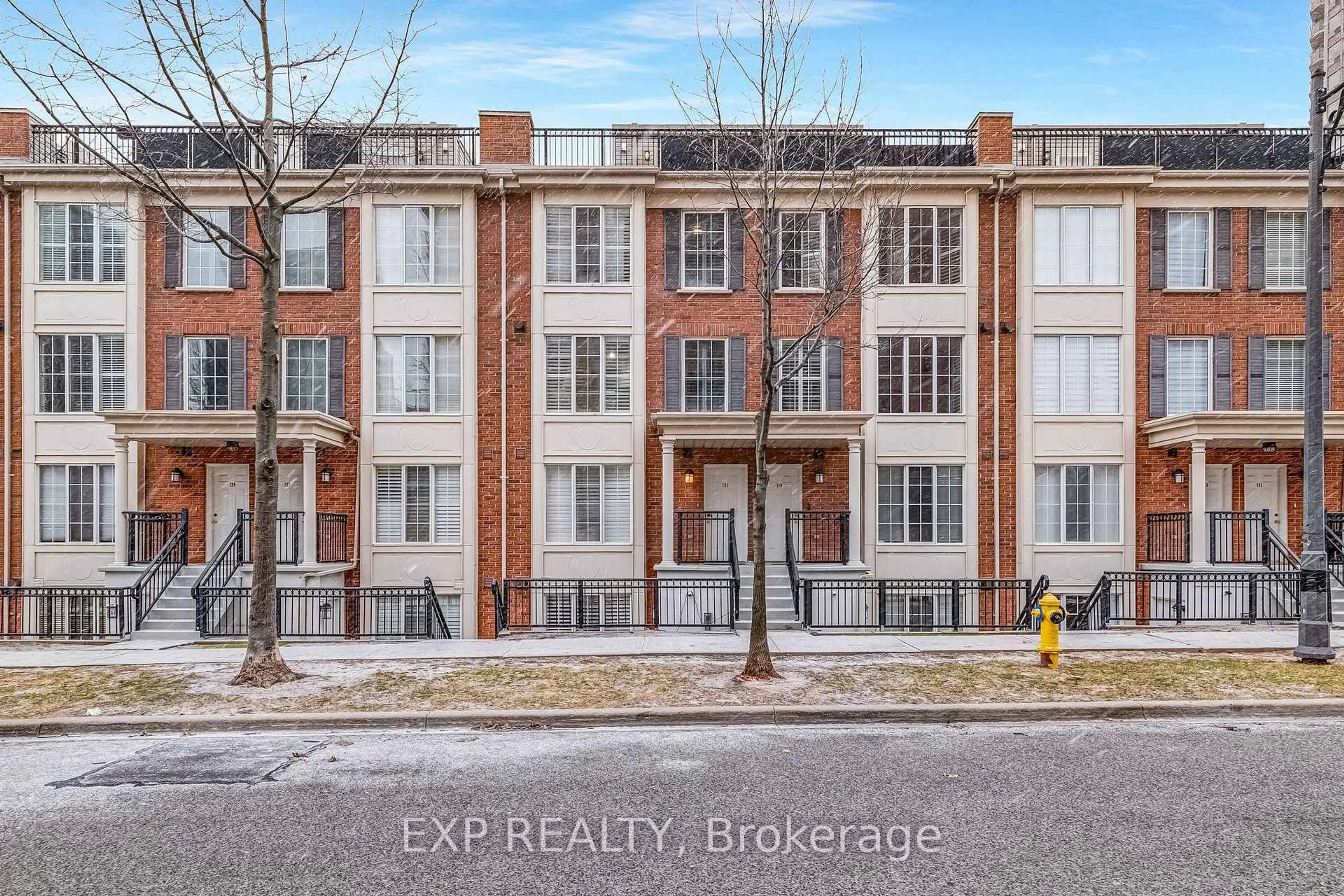 Home with brick exterior material, street for 3 Everson Dr #121, Toronto Ontario M2N 7C2