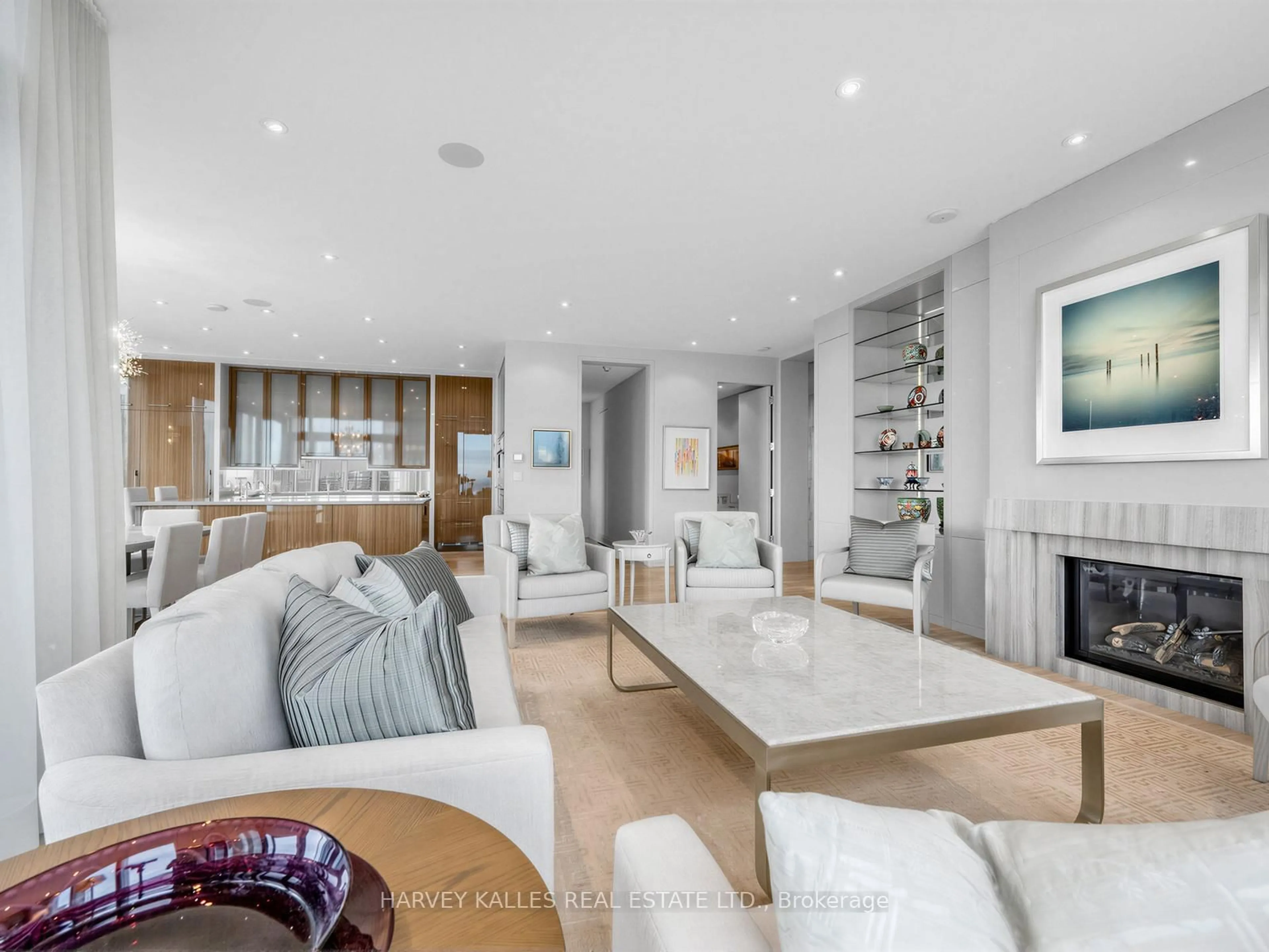 Living room with furniture, unknown for 50 Yorkville Ave #4702, Toronto Ontario M4W 0A4