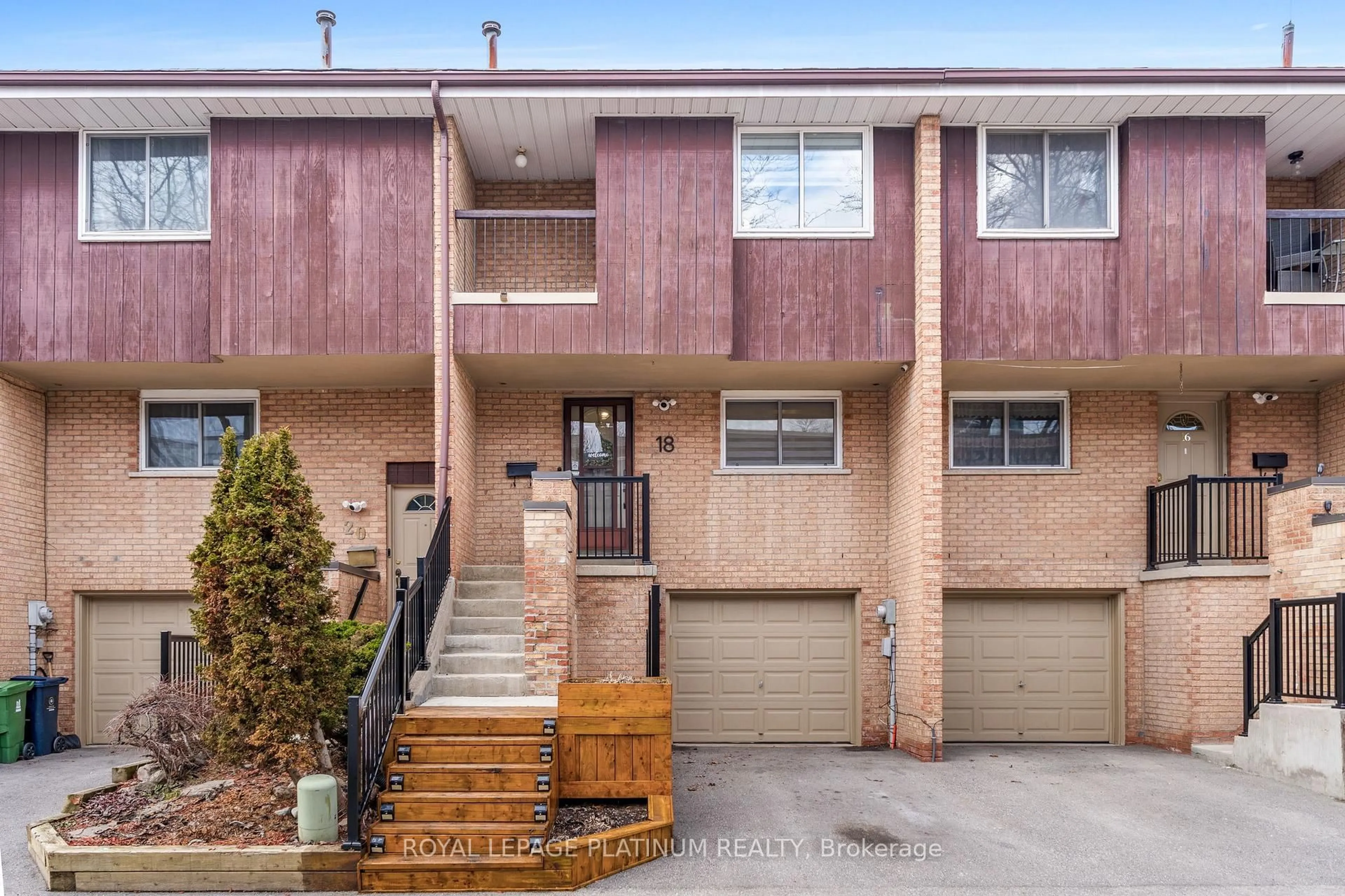 Home with brick exterior material, street for 18 Cotton Downway #9, Toronto Ontario M2J 4V7