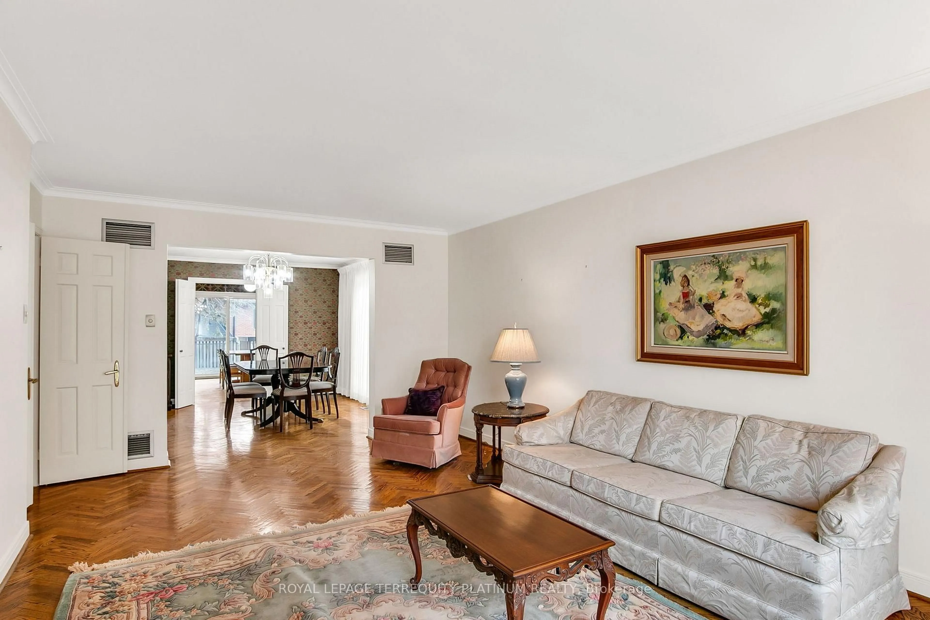 Living room with furniture, unknown for 9 Apollo Dr, Toronto Ontario M3B 2G7