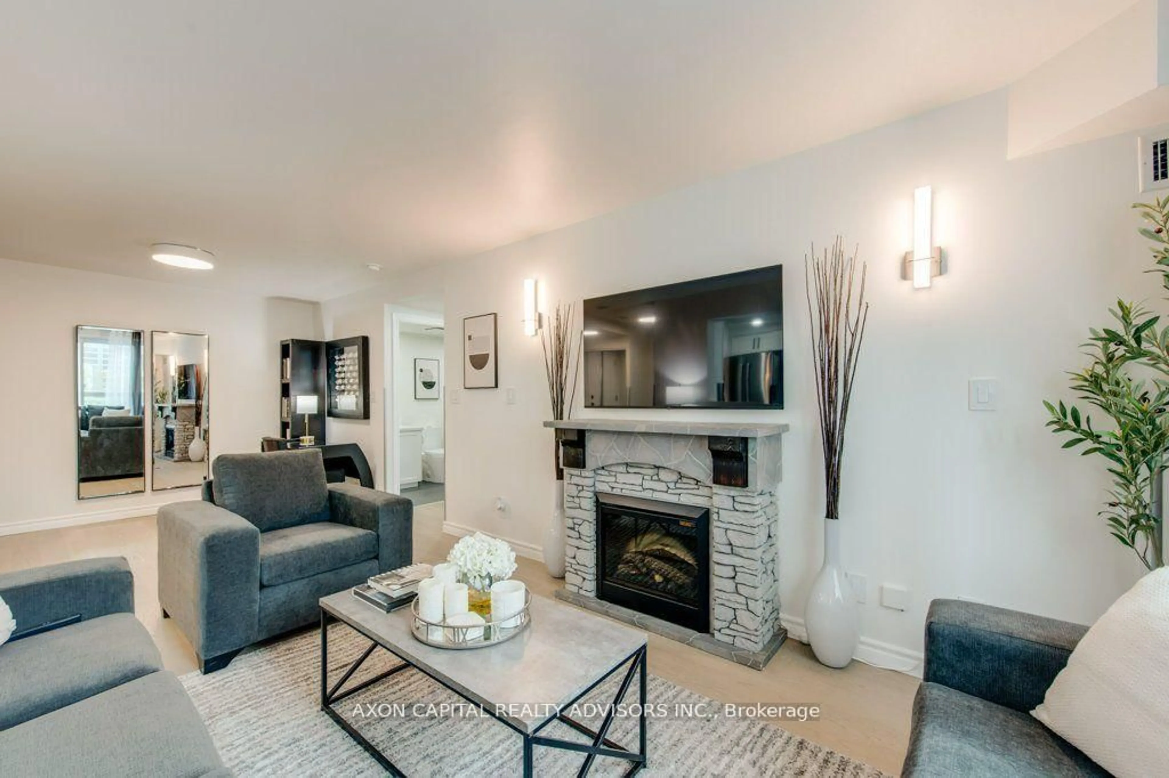 Living room with furniture, unknown for 168 Simcoe St #1513, Toronto Ontario M5H 4C9