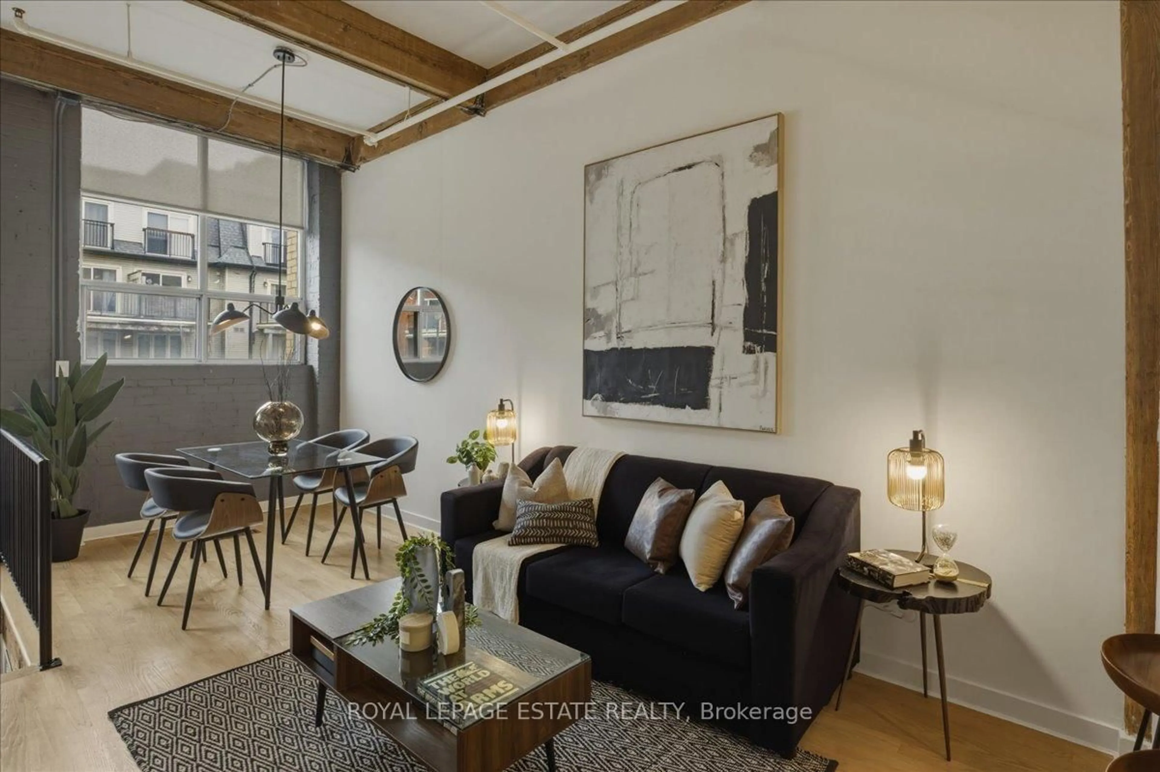 Living room with furniture, unknown for 284 St Helen's Ave #105, Toronto Ontario M6H 4A4