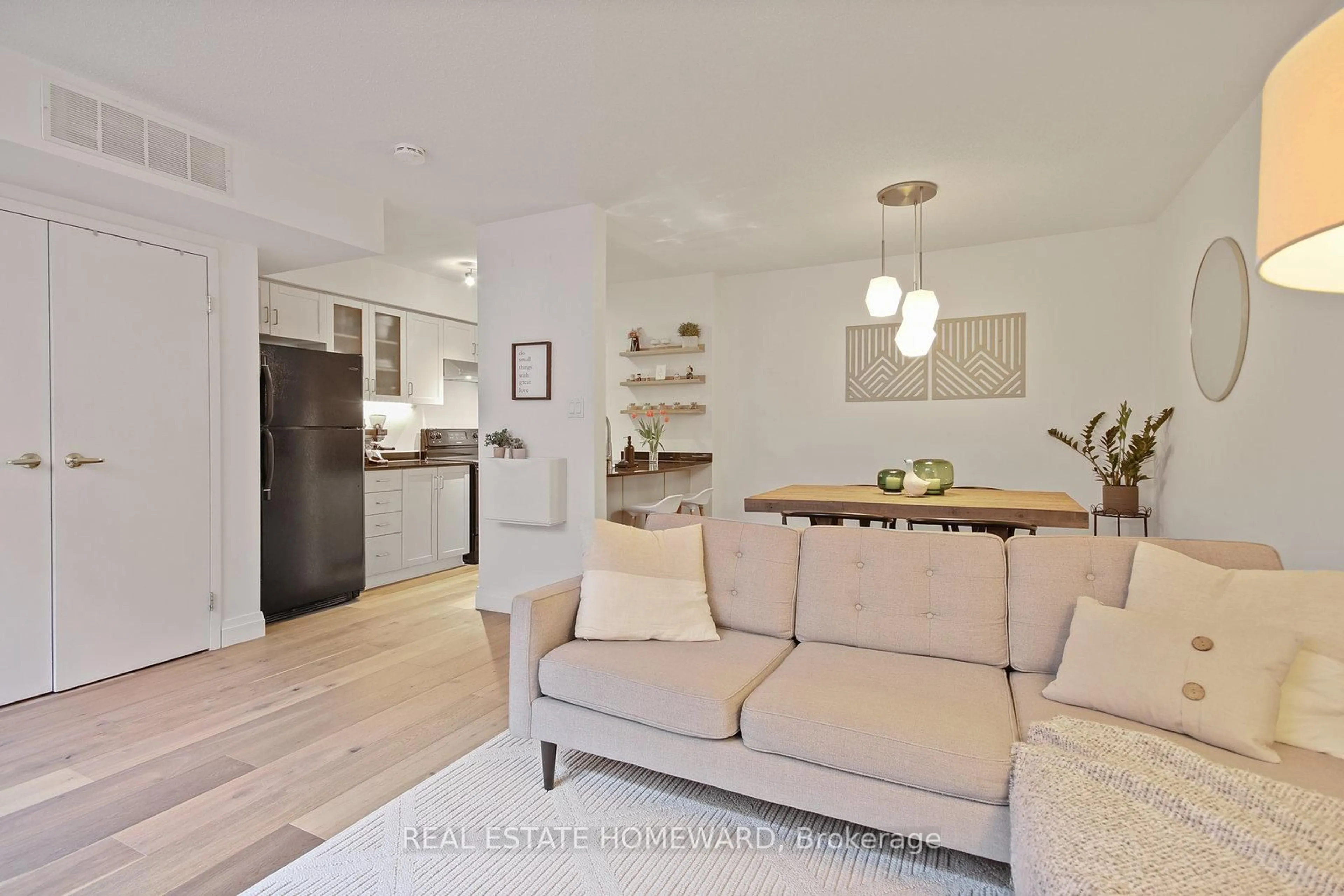 Living room with furniture, unknown for 34 Western Battery Rd #429, Toronto Ontario M6K 3N9