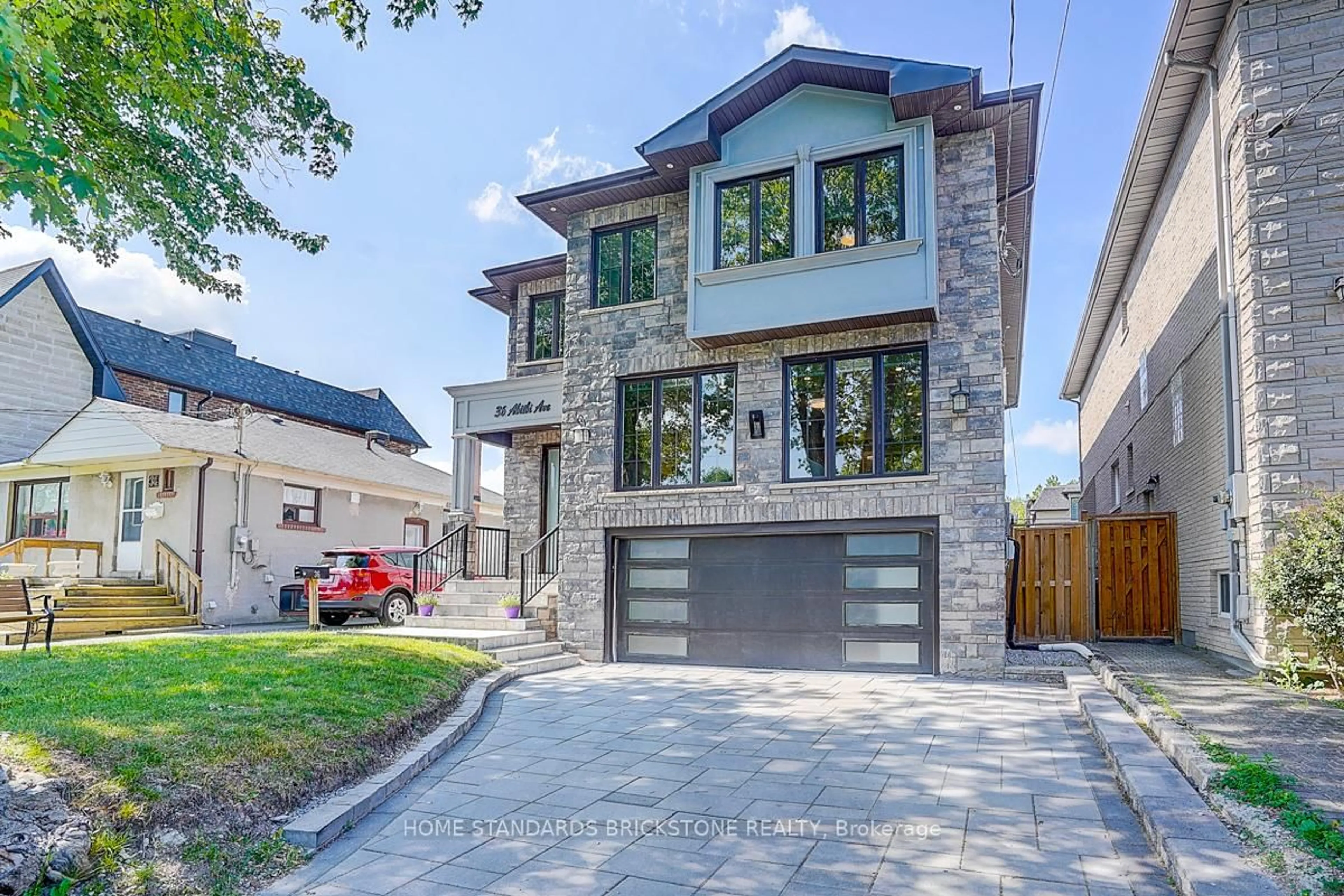 Home with brick exterior material, street for 36 Abitibi Ave, Toronto Ontario M2M 2V1