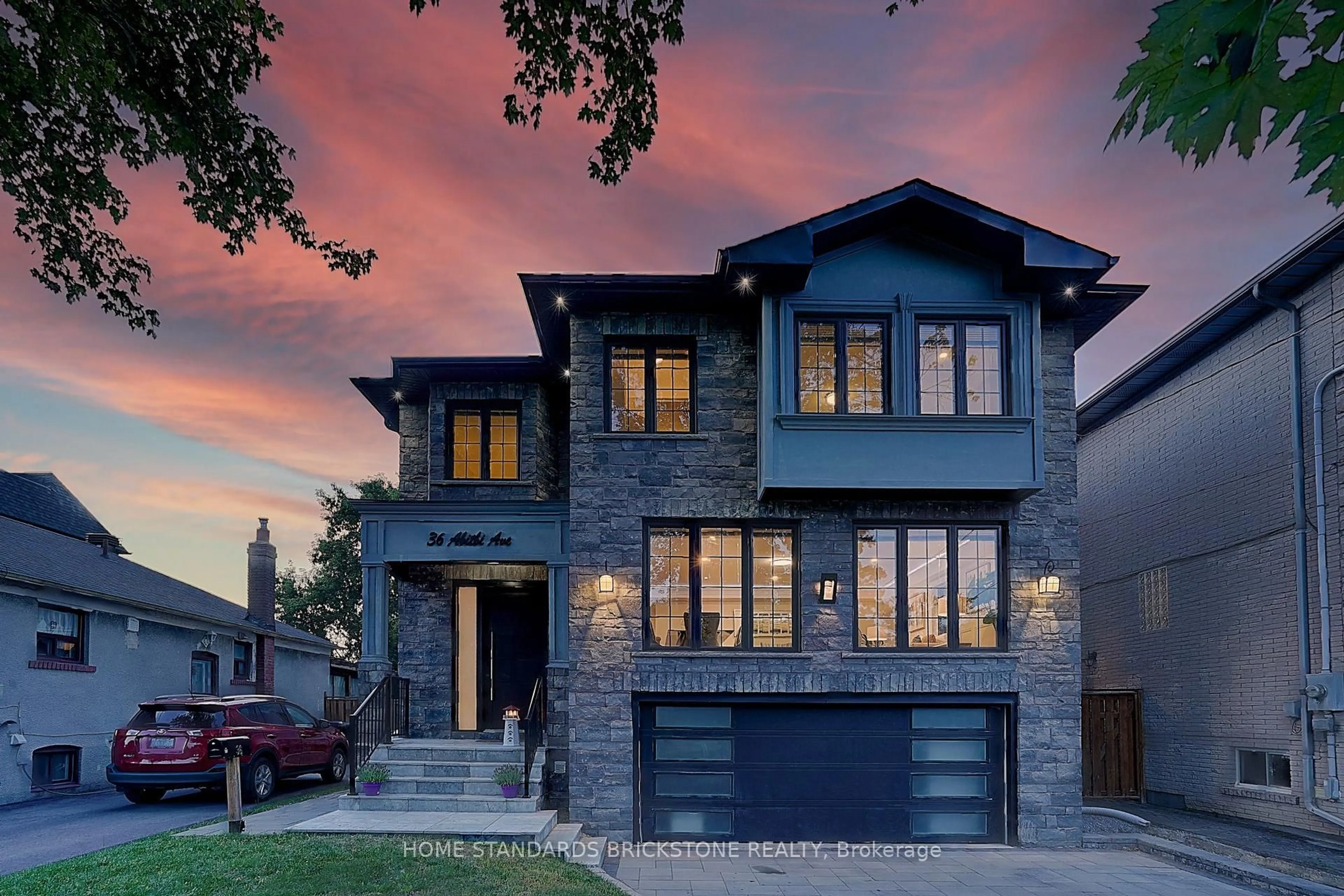 Home with brick exterior material, street for 36 Abitibi Ave, Toronto Ontario M2M 2V1