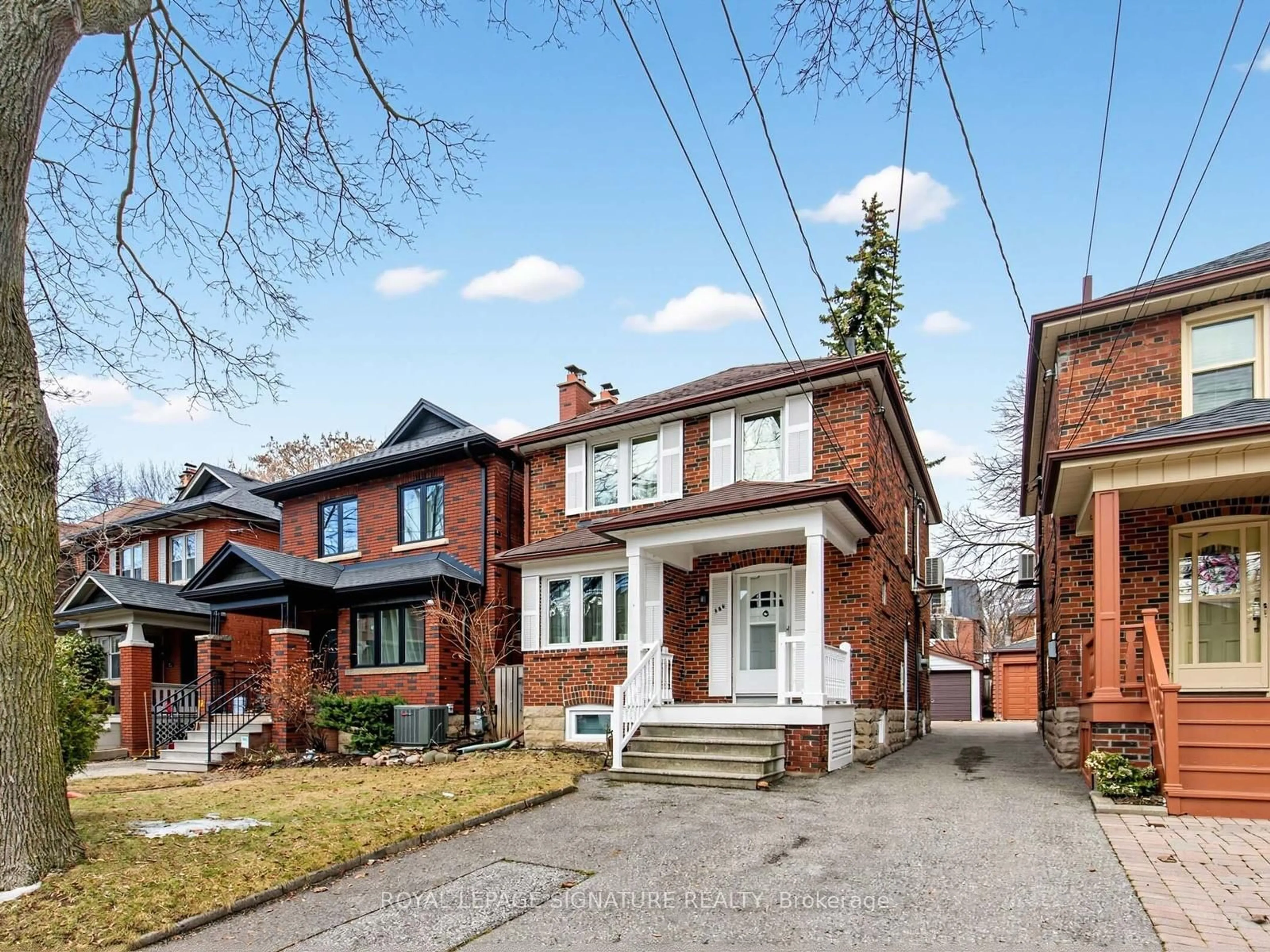 Home with brick exterior material, street for 136 Cranbrooke Ave, Toronto Ontario M5M 1M5