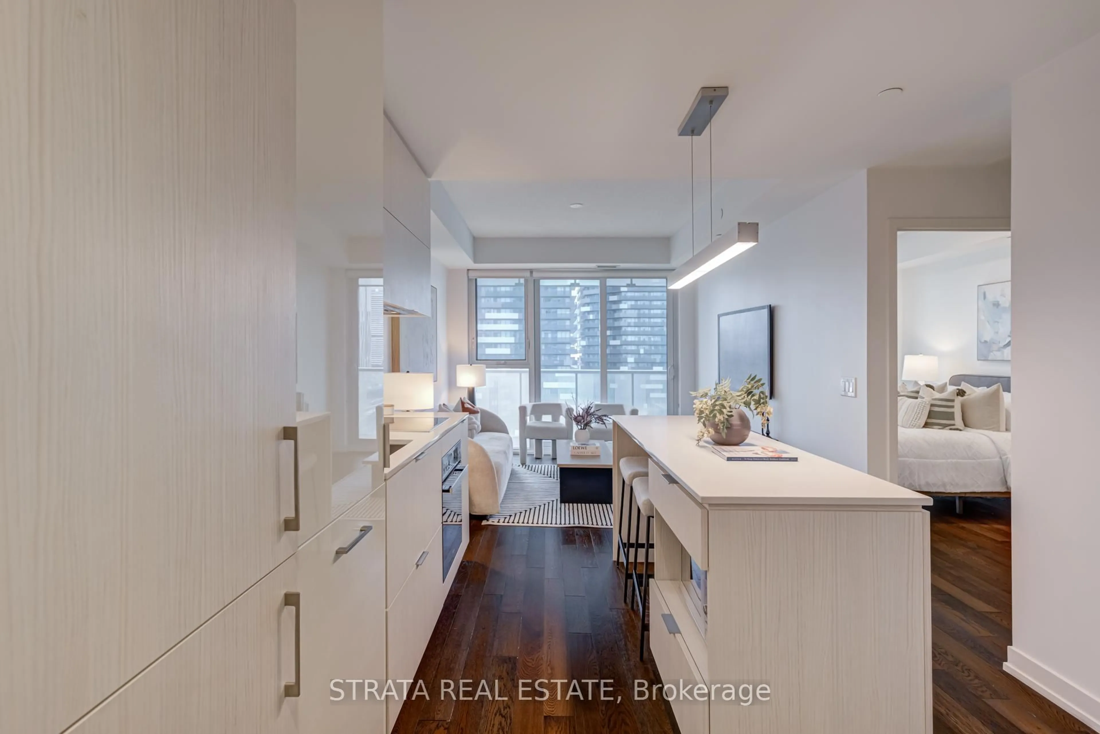 Open concept kitchen, unknown for 15 Lower Jarvis St #1607, Toronto Ontario M5E 0C4