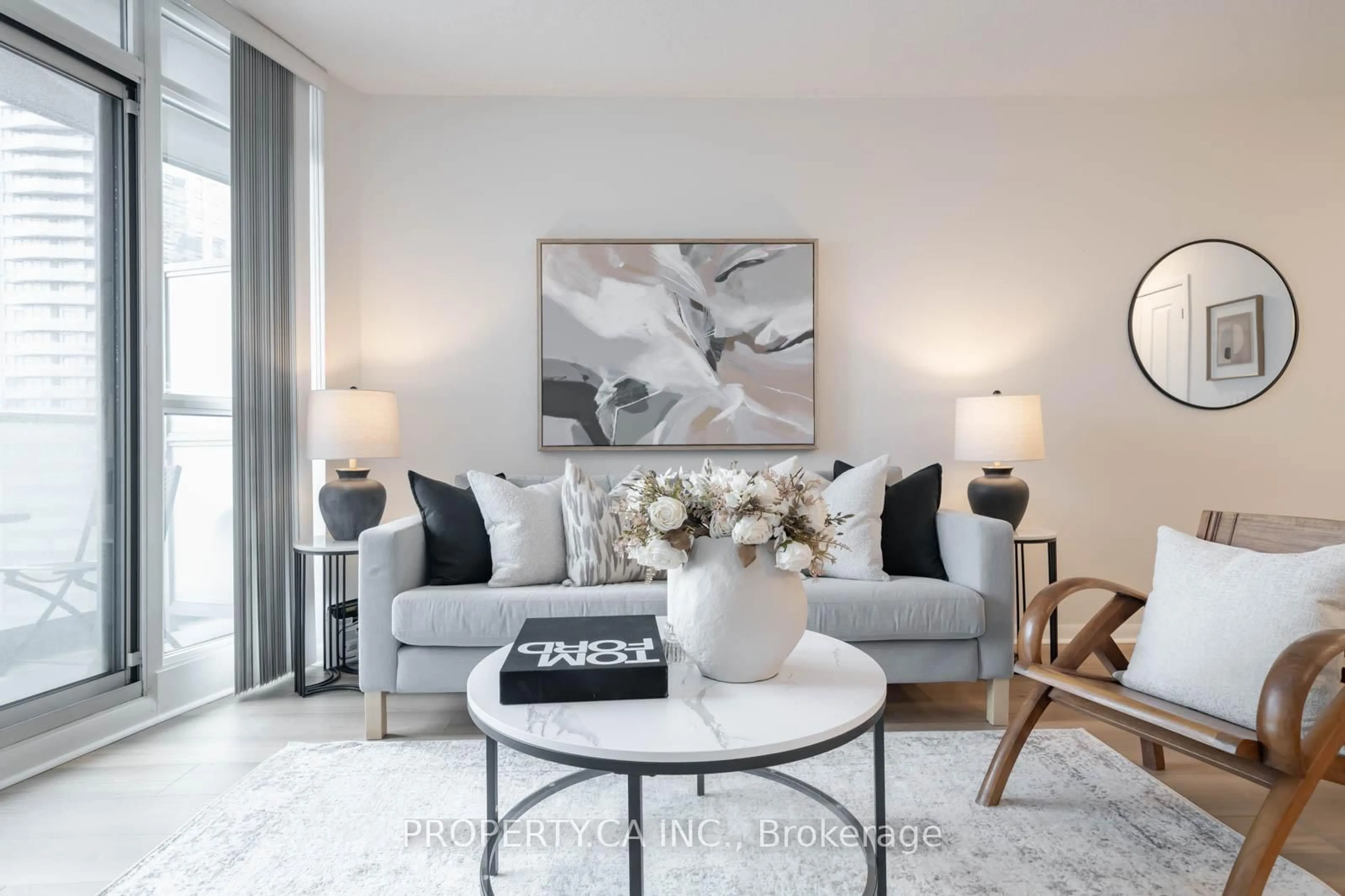 Living room with furniture, unknown for 18 Yonge St #3009, Toronto Ontario M5E 1Z8