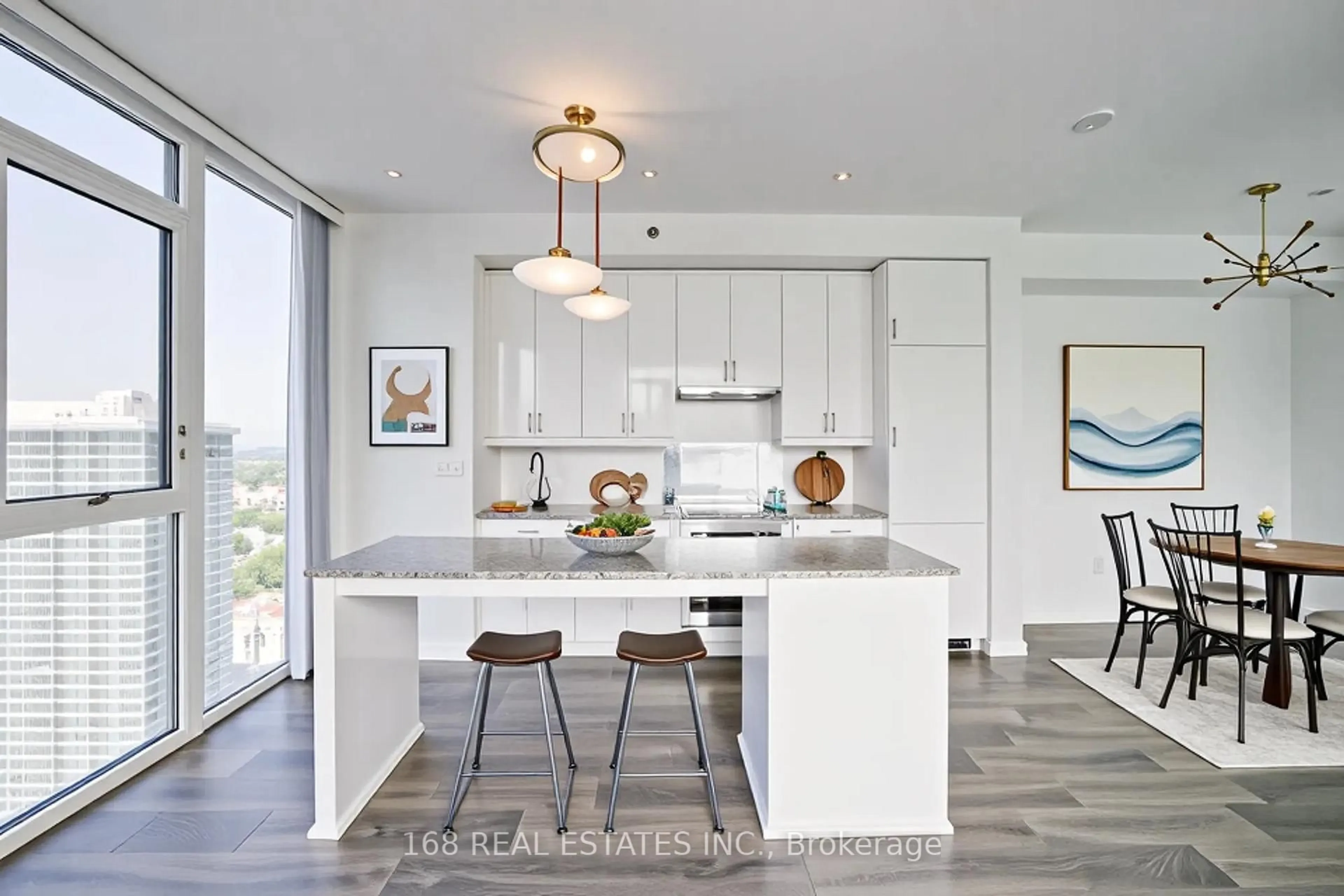 Contemporary kitchen, unknown for 426 University Ave #3503, Toronto Ontario M5G 1S9