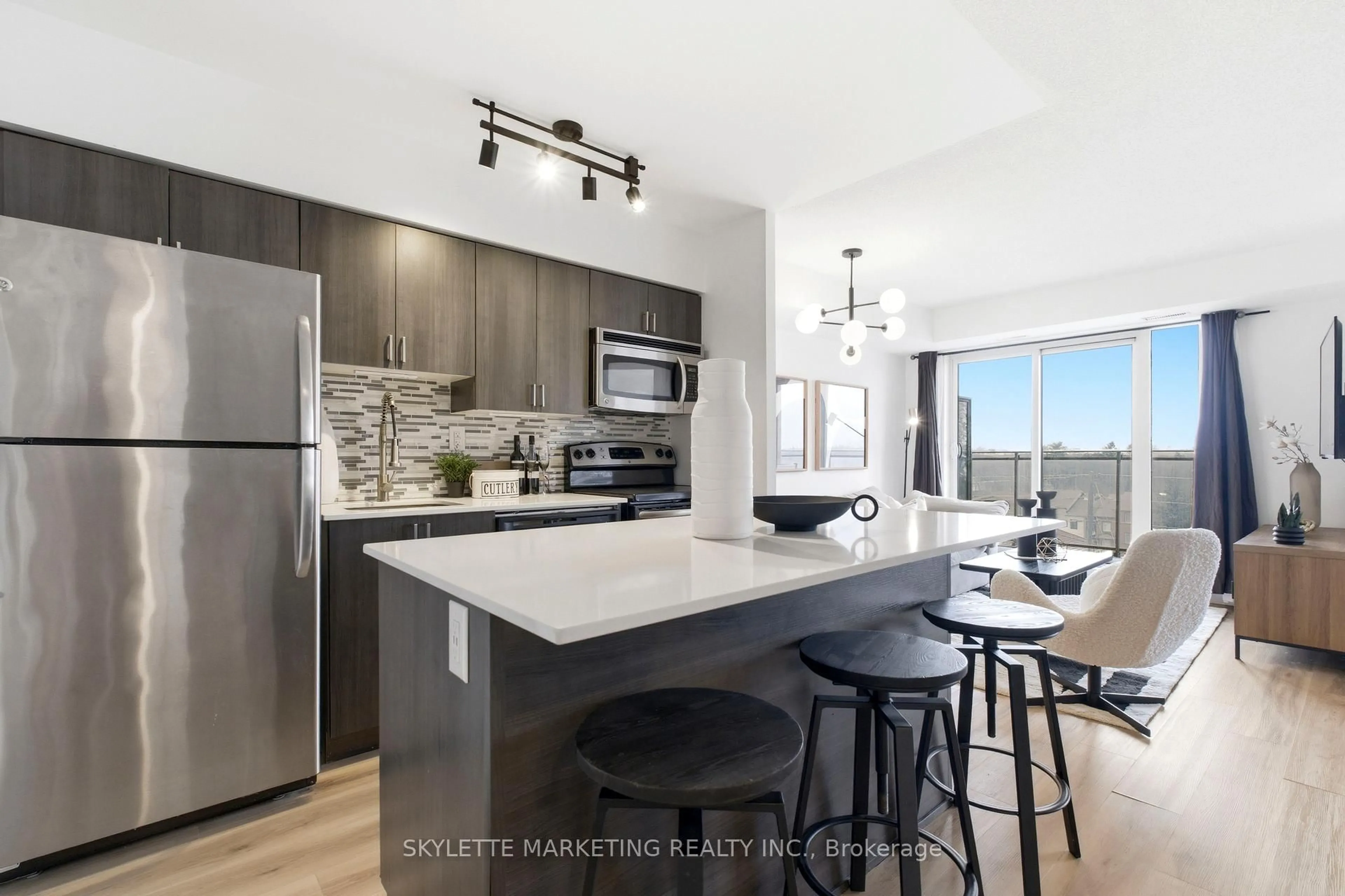 Open concept kitchen, unknown for 801 Sheppard Ave #701, Toronto Ontario M3H 0A8