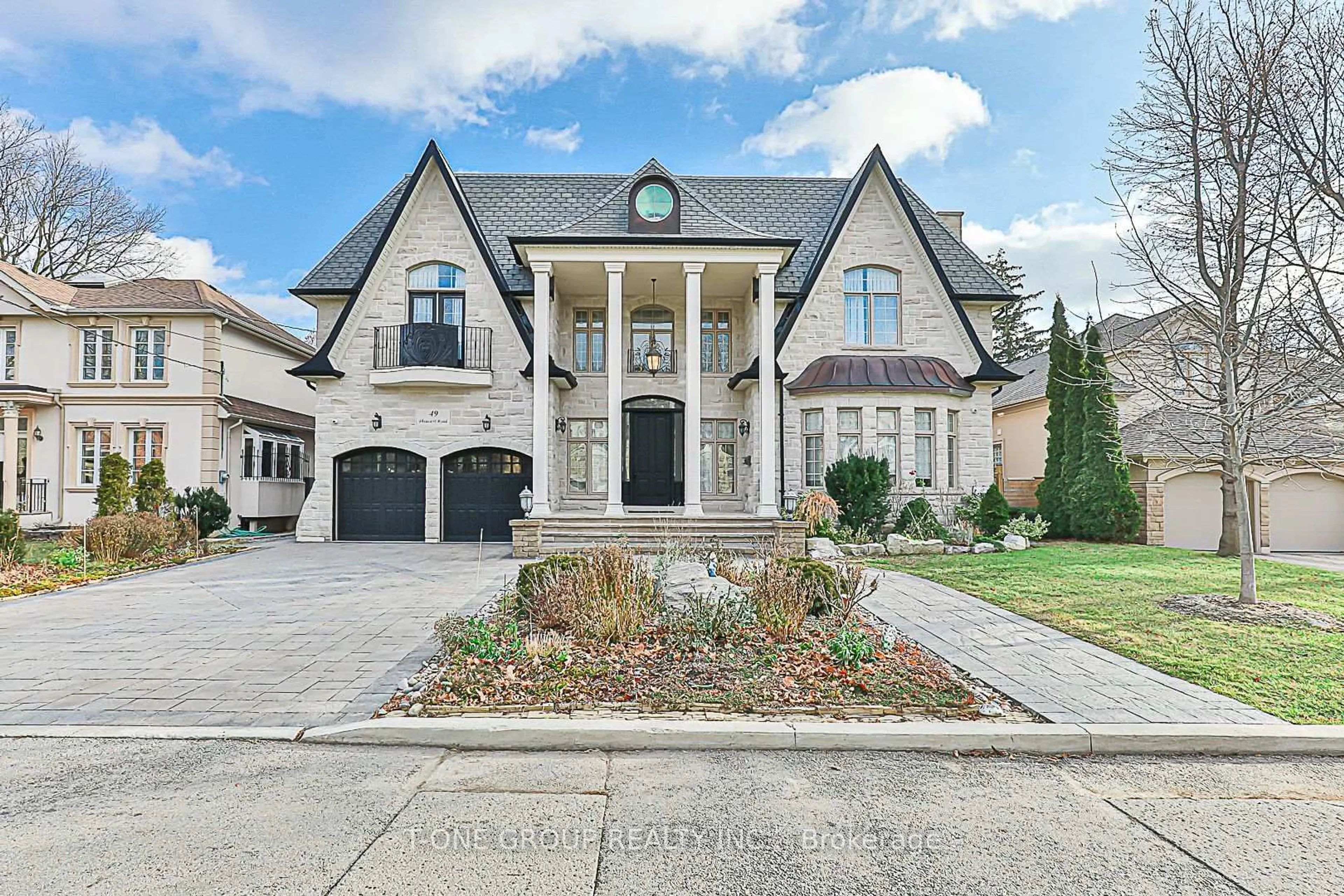 Home with brick exterior material, street for 49 Pheasant Rd, Toronto Ontario M2M 3H1