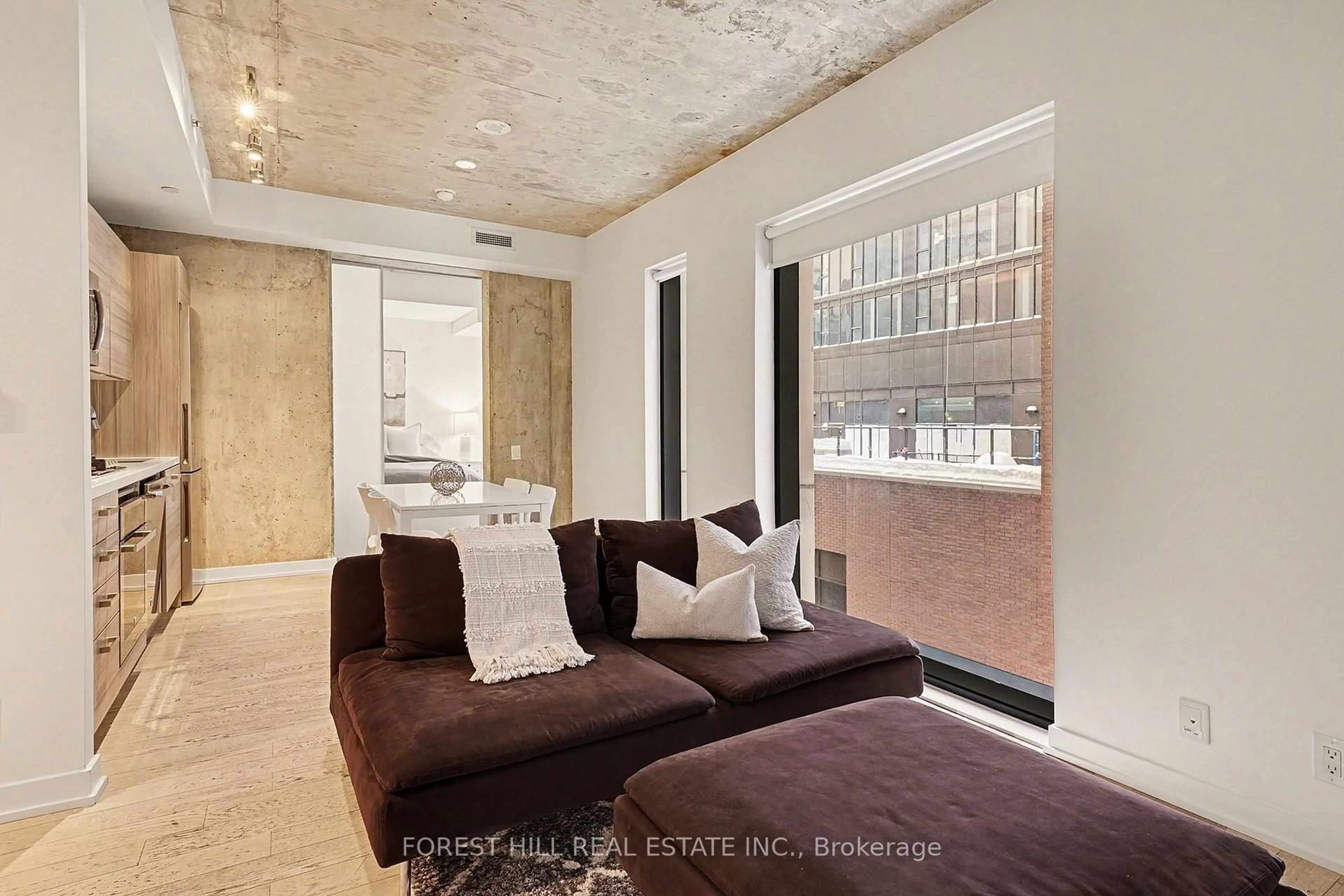 Living room with furniture, unknown for 11 Charlotte St #301, Toronto Ontario M5V 0M6