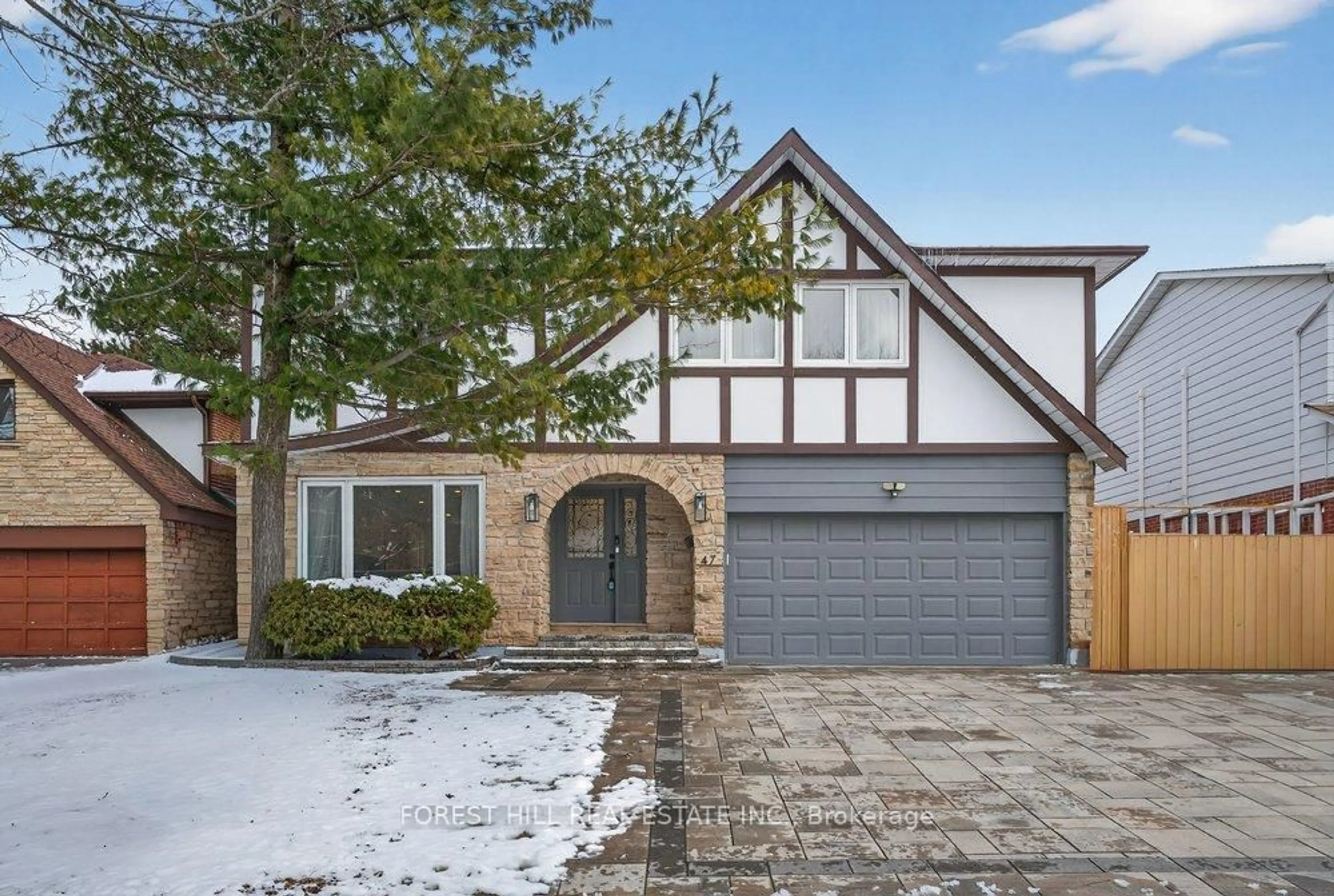 Home with brick exterior material, street for 47 Tofino Cres, Toronto Ontario M3B 1R9