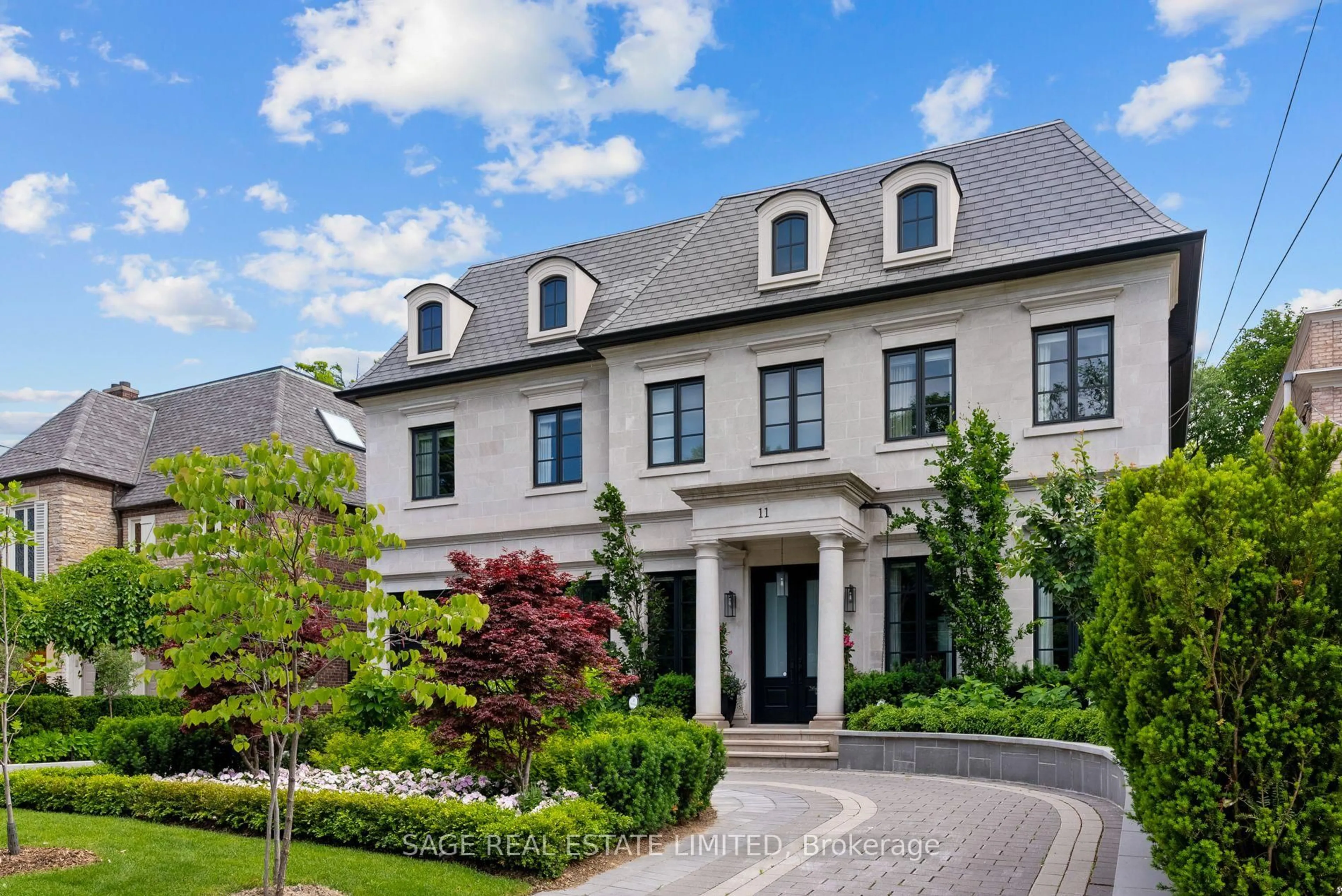 Home with brick exterior material, street for 11 Ridgewood Rd, Toronto Ontario M5P 1T4