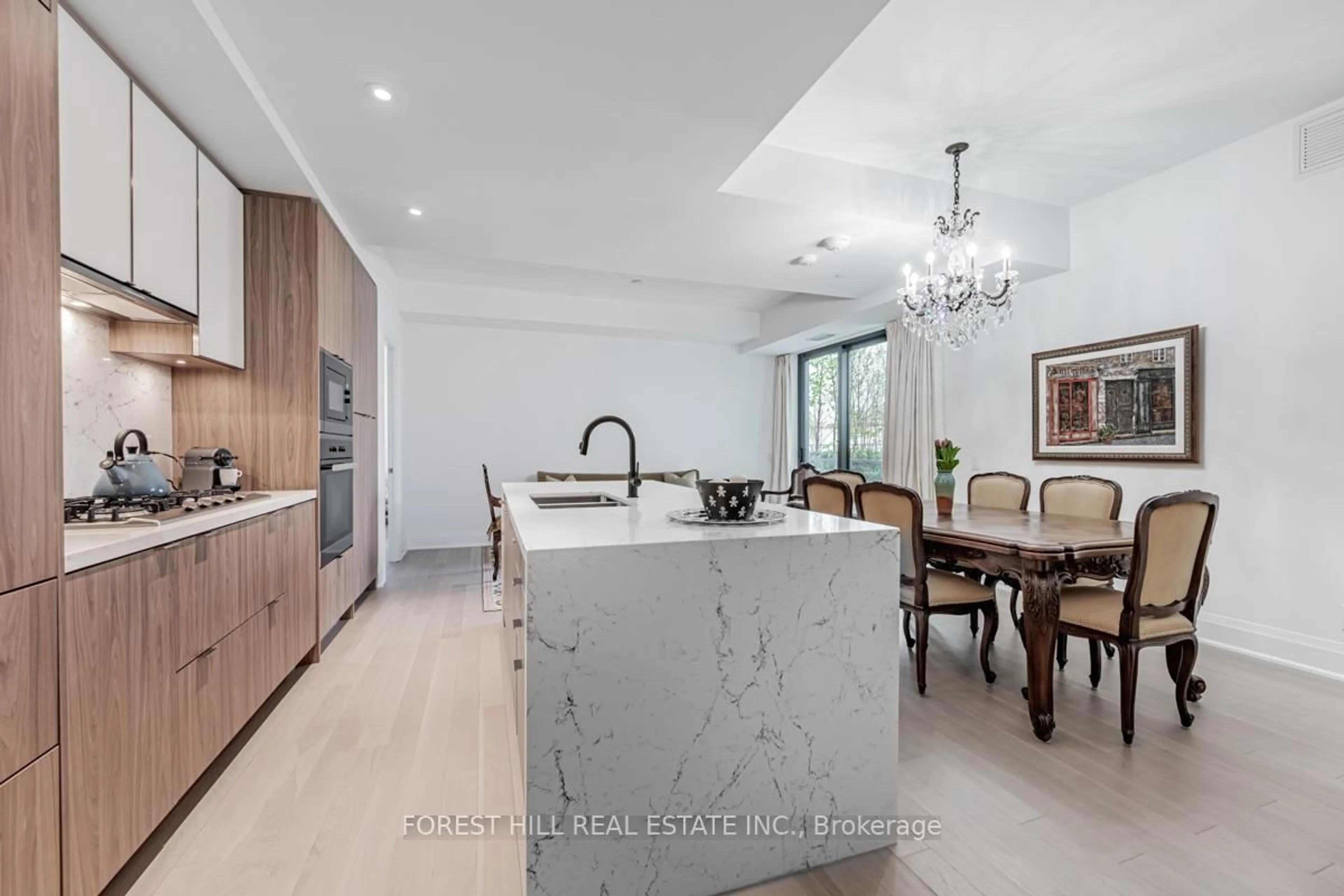 Contemporary kitchen, ceramic/tile floor for 280 Howland Ave #201, Toronto Ontario M5R 0C3