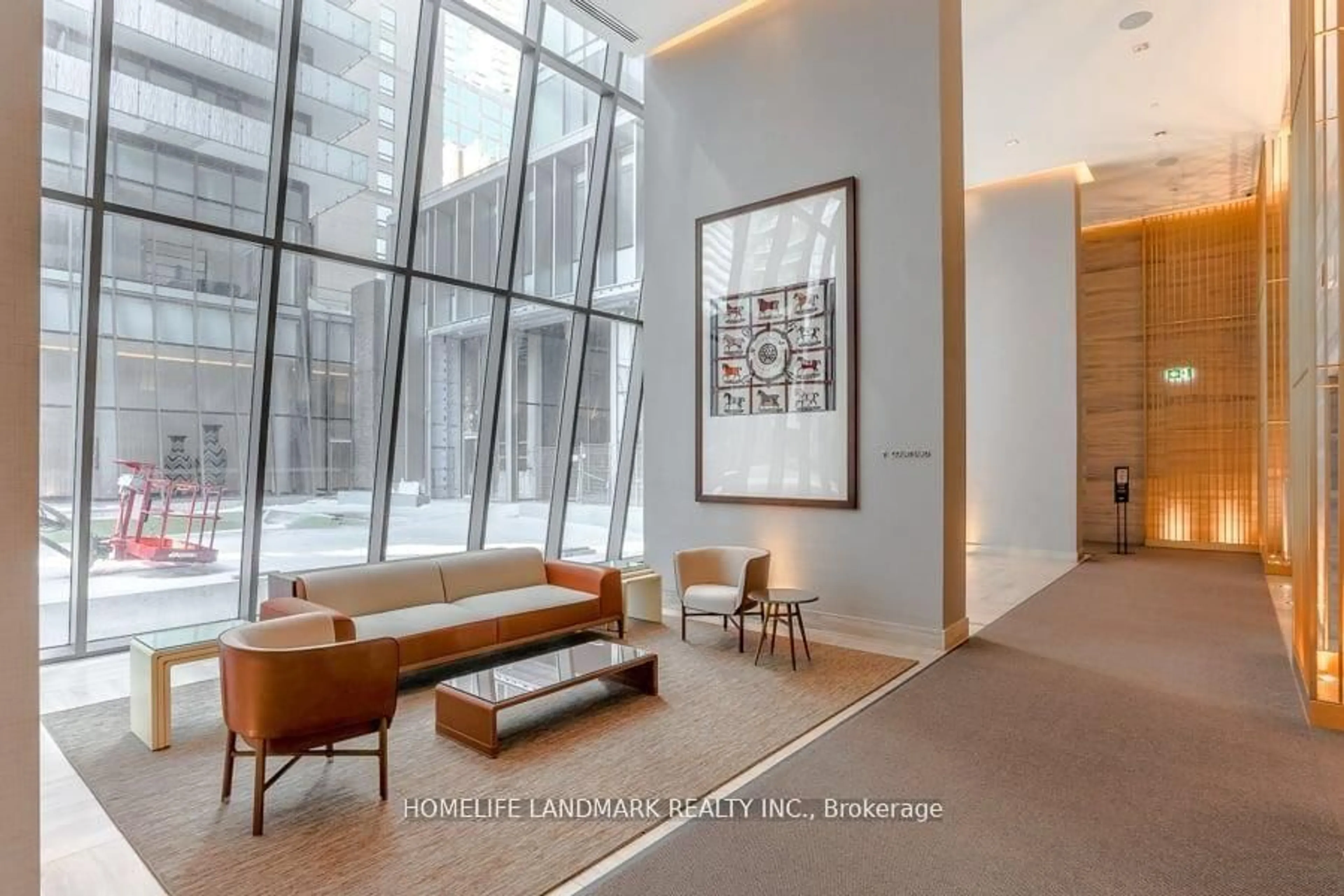 Indoor foyer for 50 Charles St #3804, Toronto Ontario M4Y 1T1