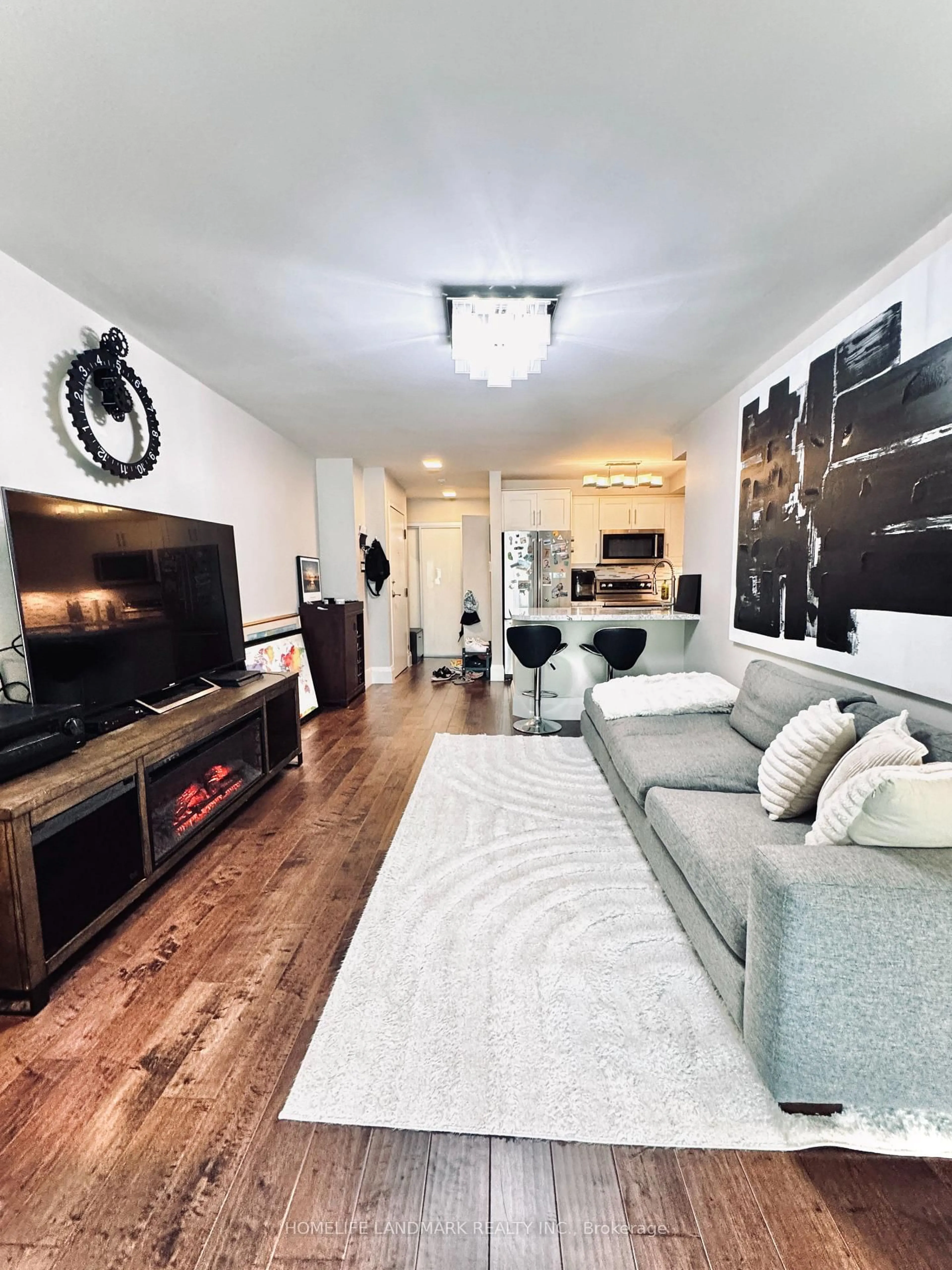 Living room with furniture, unknown for 10 Queens Quay #408, Toronto Ontario M5J 2R9