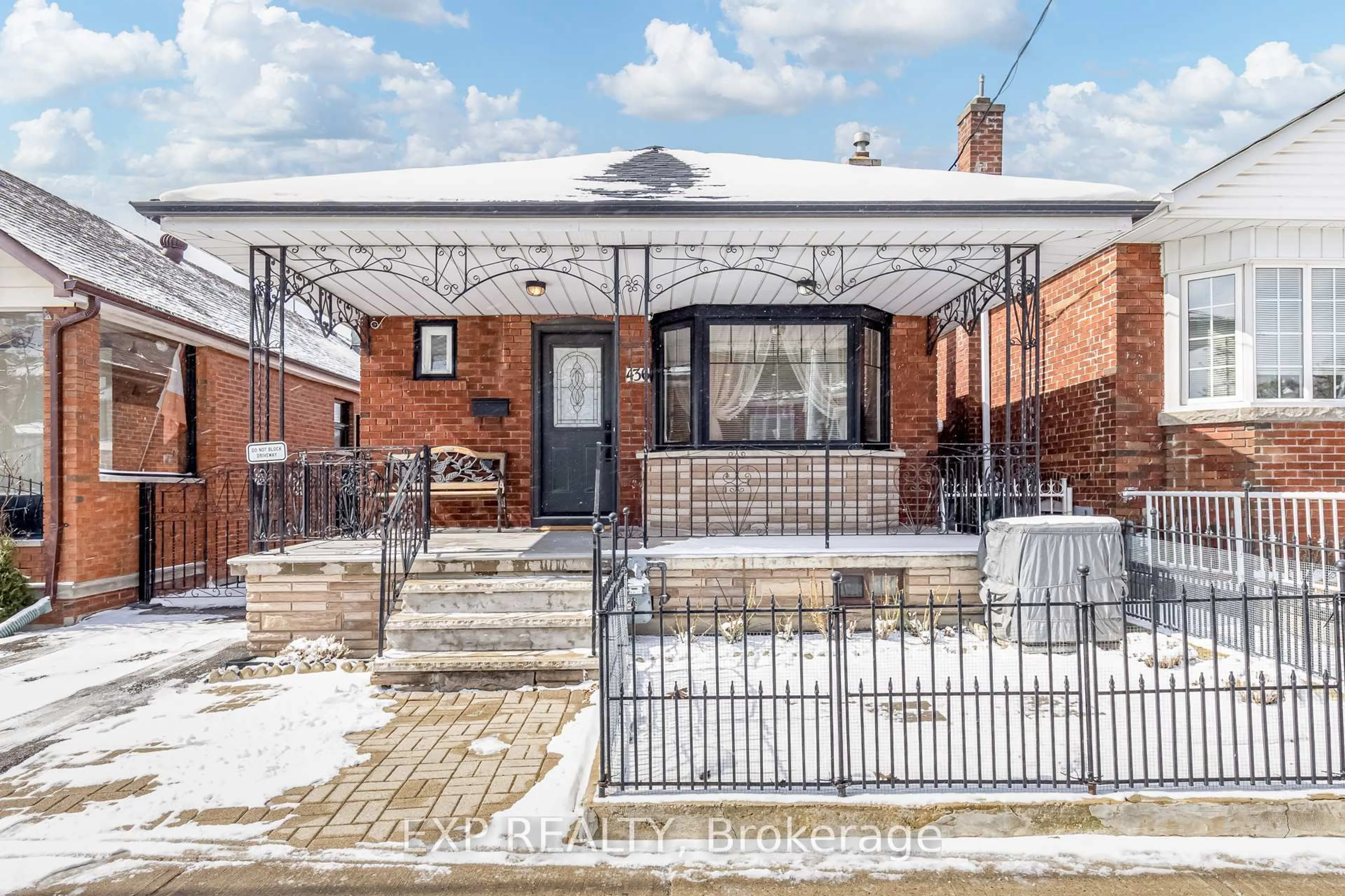 Home with brick exterior material, street for 436 Oakwood Ave, Toronto Ontario M6E 2W5